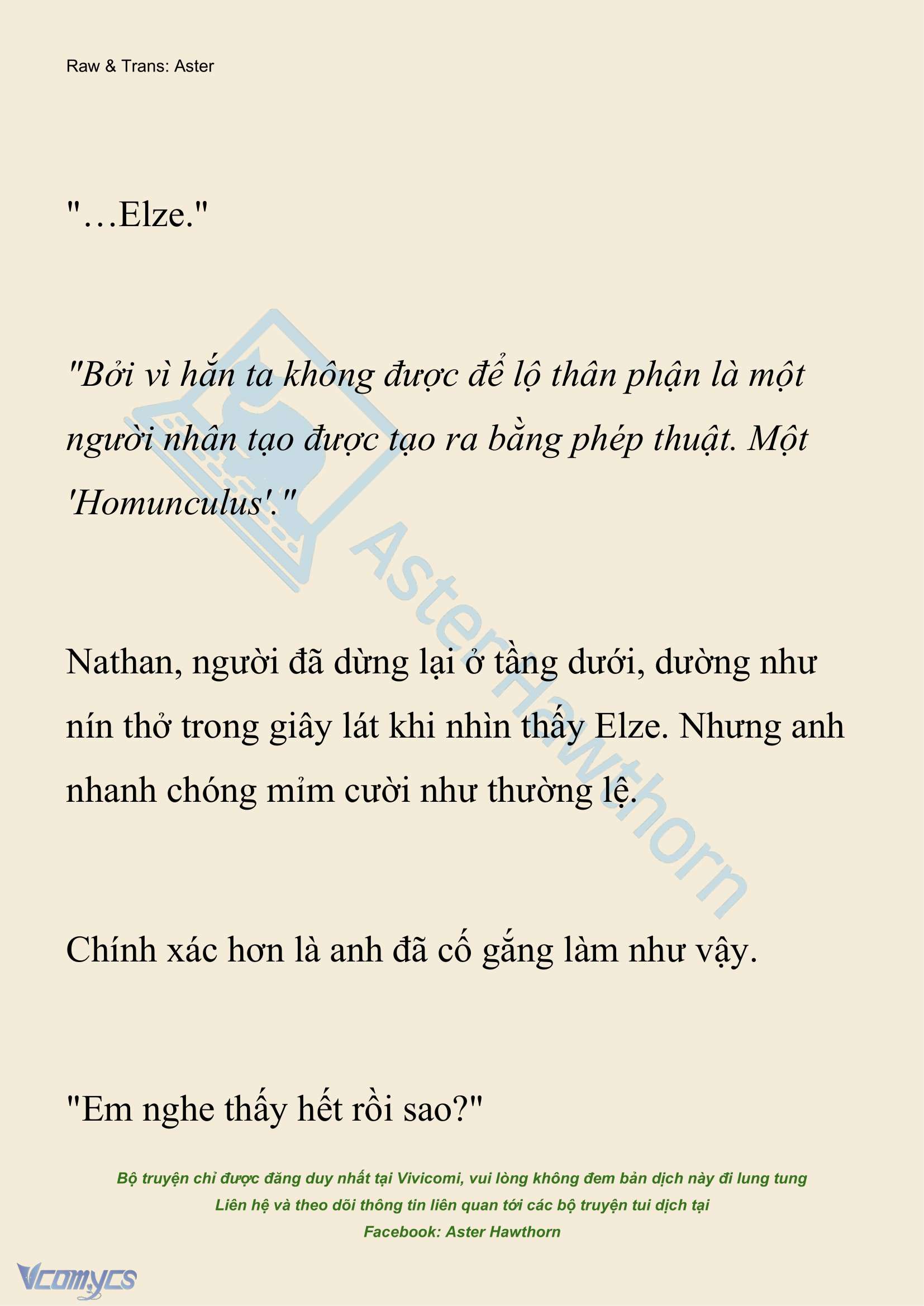 [NOVEL] Anh Hùng Khao Khát Sự Sa Ngã Của Thánh Nữ Chap 142 - Next Chap 143
