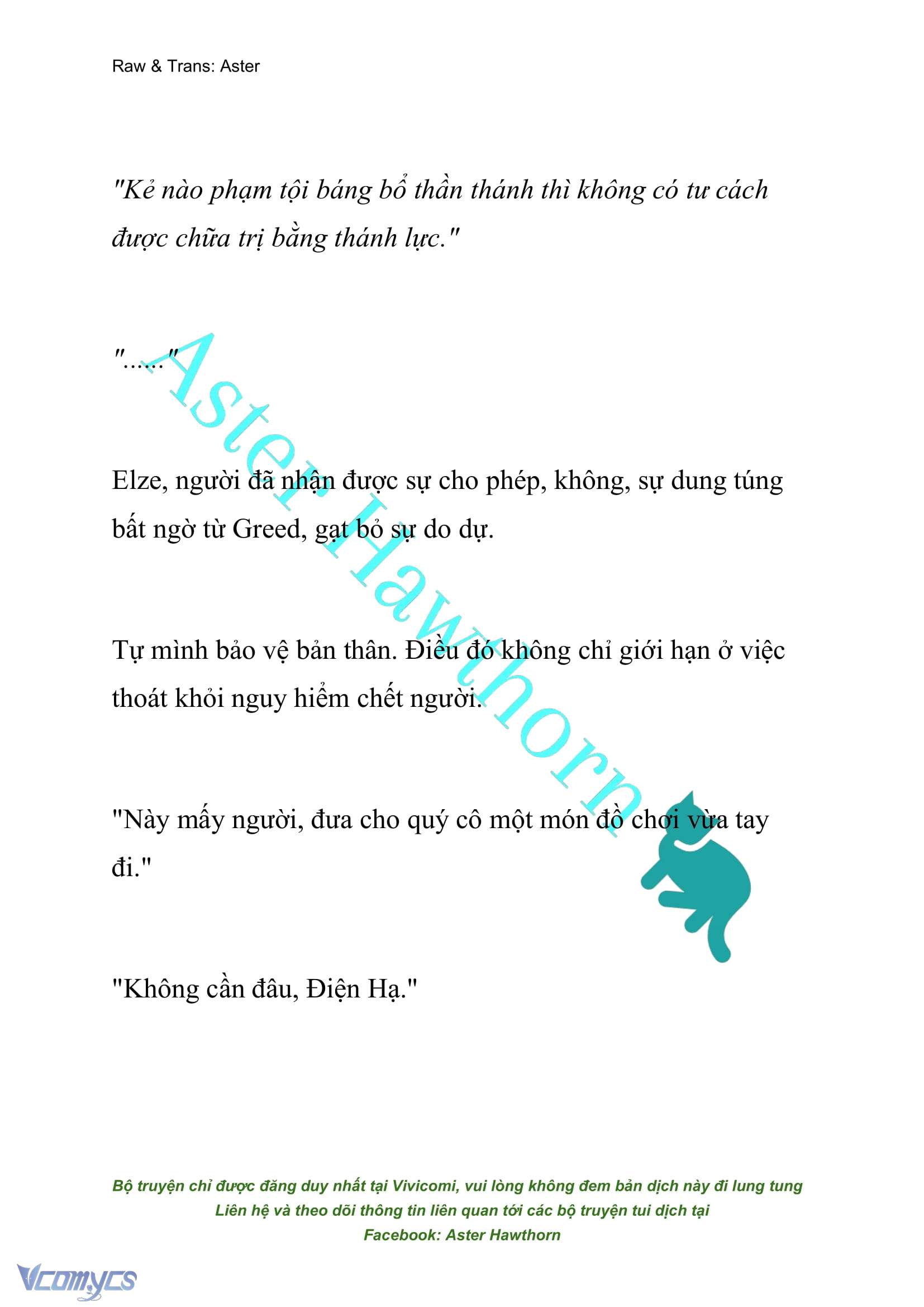 [NOVEL] Anh Hùng Khao Khát Sự Sa Ngã Của Thánh Nữ Chap 80 - Next Chap 81