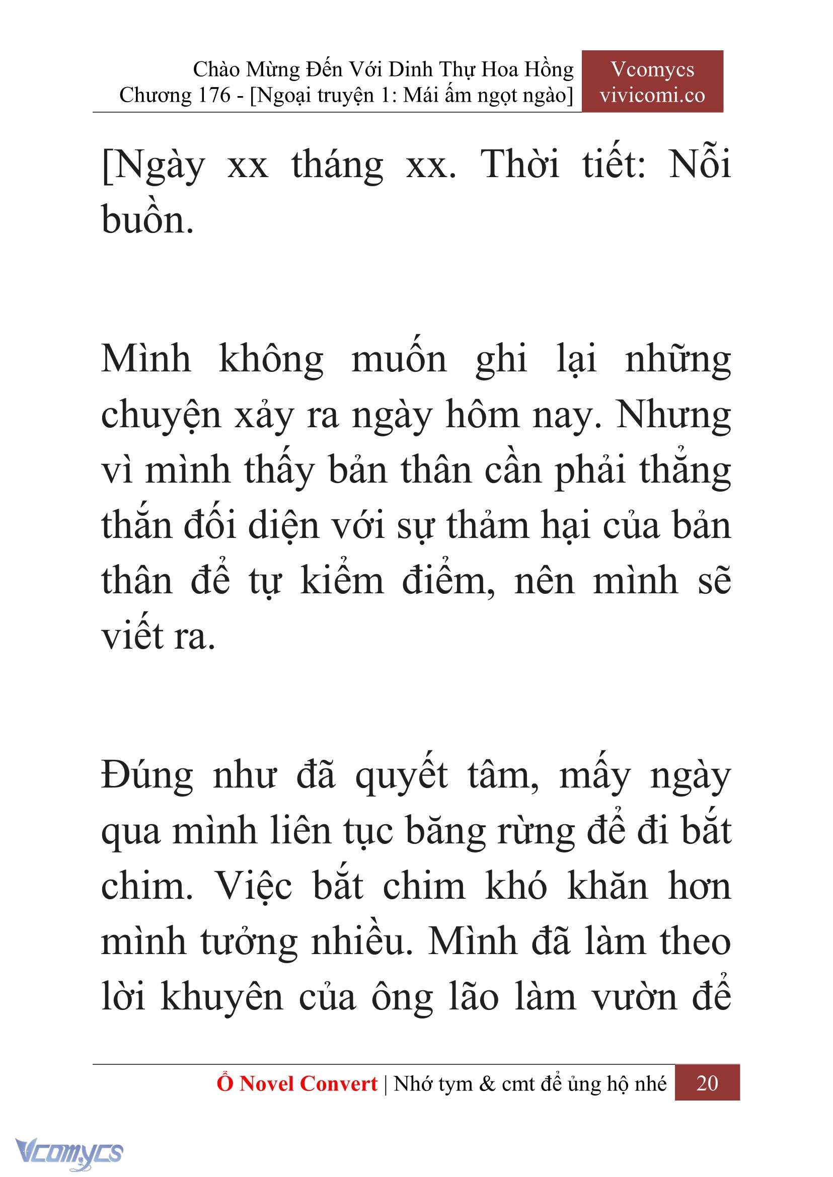 [Novel] Chào Mừng Đến Với Dinh Thự Hoa Hồng Chap 176 - Trang 2