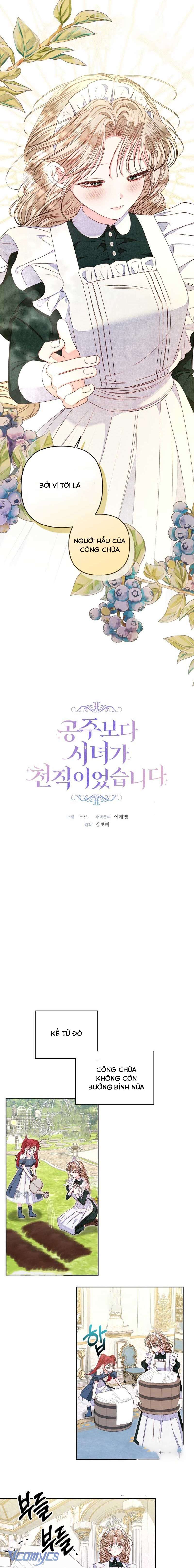 Trở Thành Hầu Gái Còn Hơn Làm Công Chúa Chap 14 - Next Chap 15