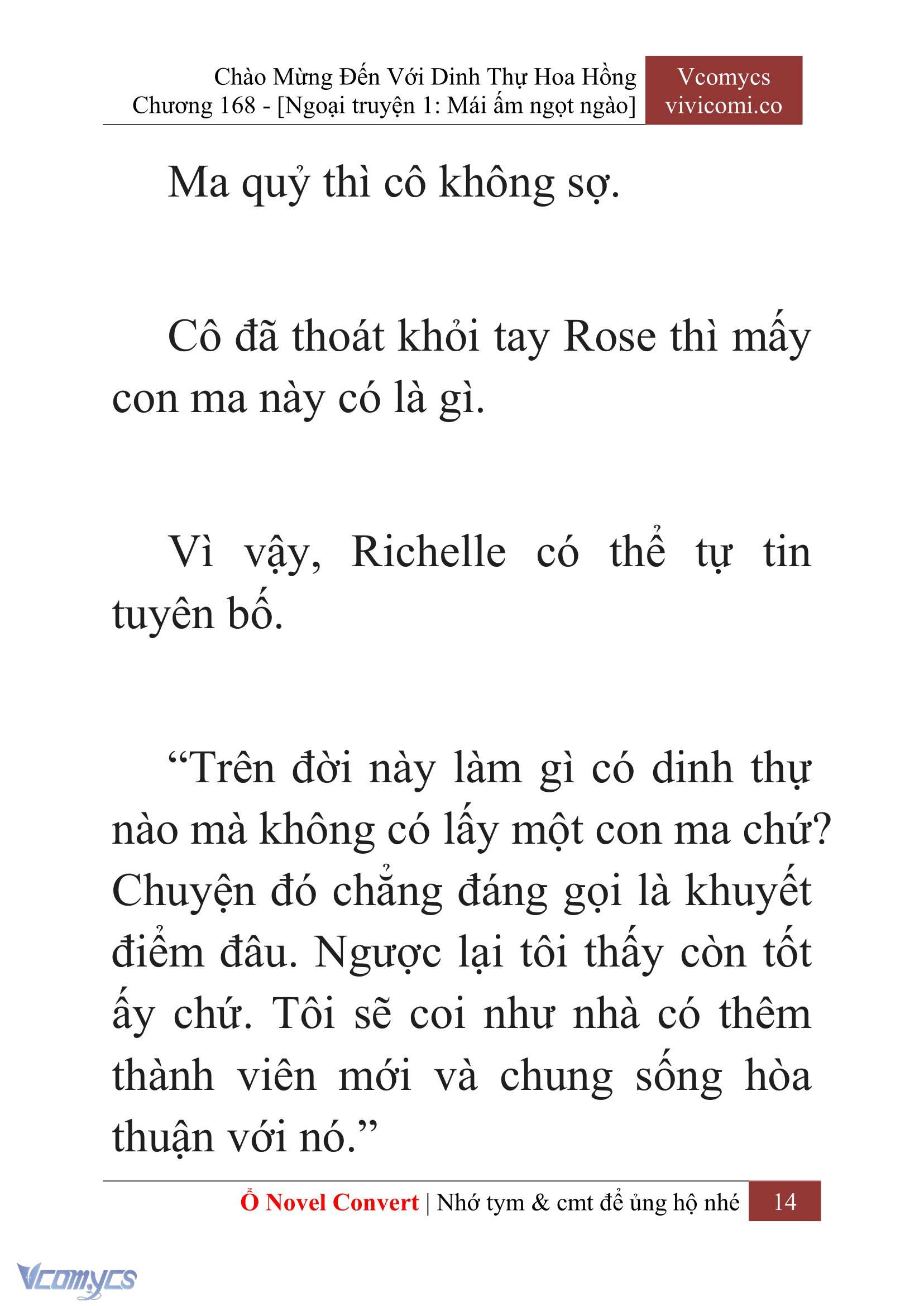 [Novel] Chào Mừng Đến Với Dinh Thự Hoa Hồng Chap 168 - Trang 2