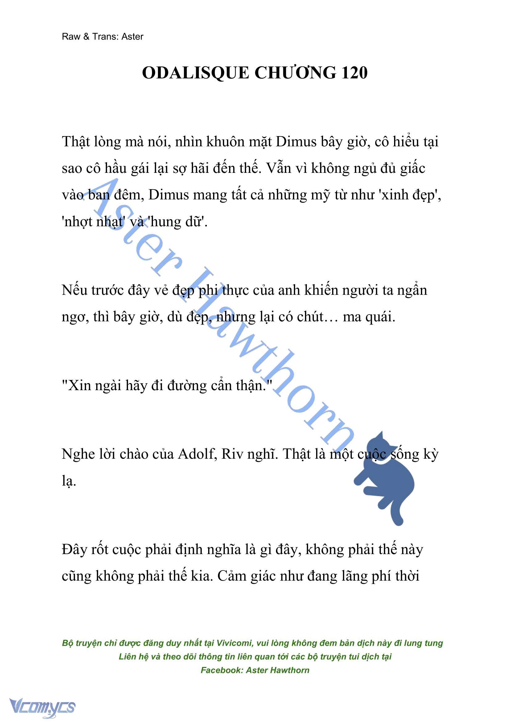 [NOVEL] Odalisque Chap 120 - Next Chap 121