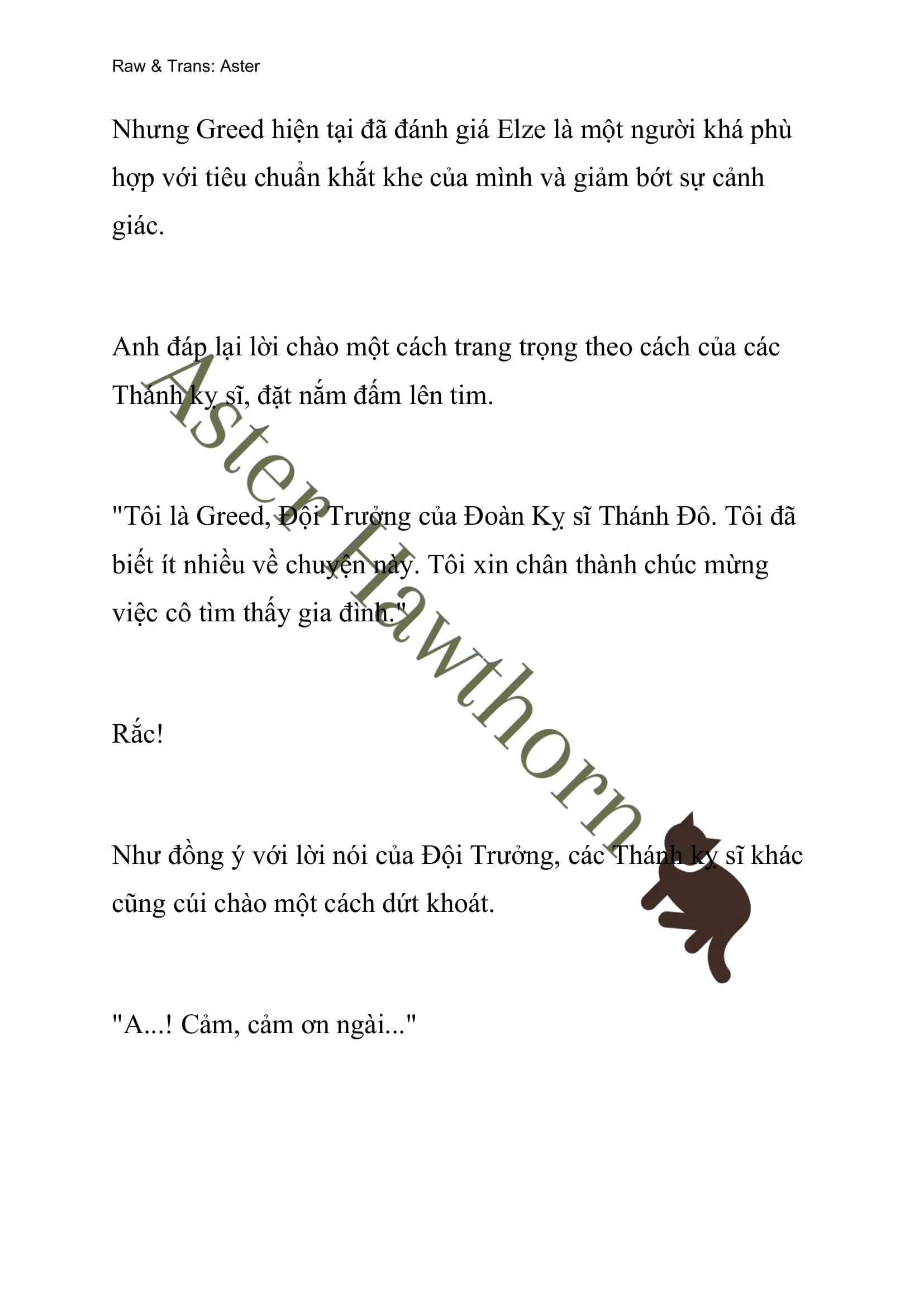 [NOVEL] Anh Hùng Khao Khát Sự Sa Ngã Của Thánh Nữ Chap 24 - Next Chap 25