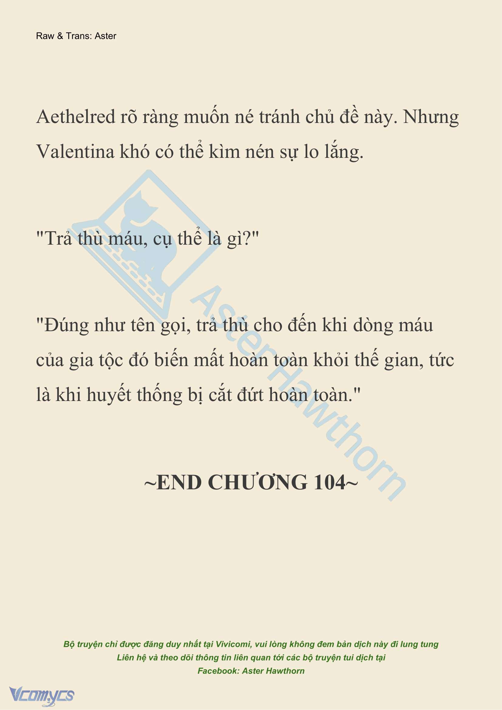 [NOVEL] Thiên Đường Của Valentina Chap 104 - Trang 2