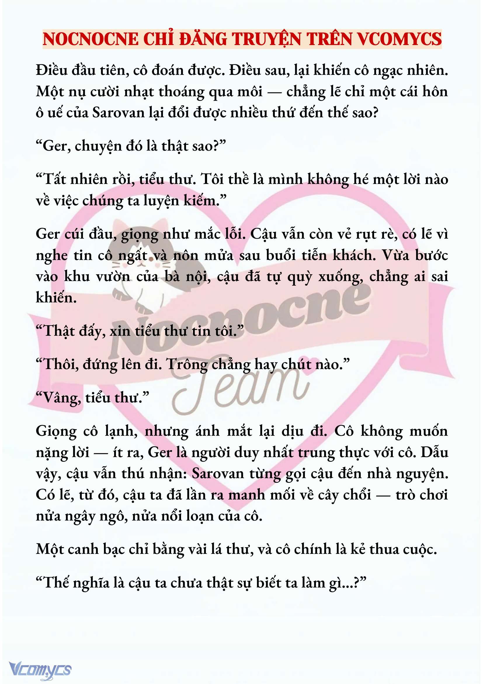 [NOVEL] CÁ RỪNG KHÔN NGOAN Chap 21 - Next Chap 22