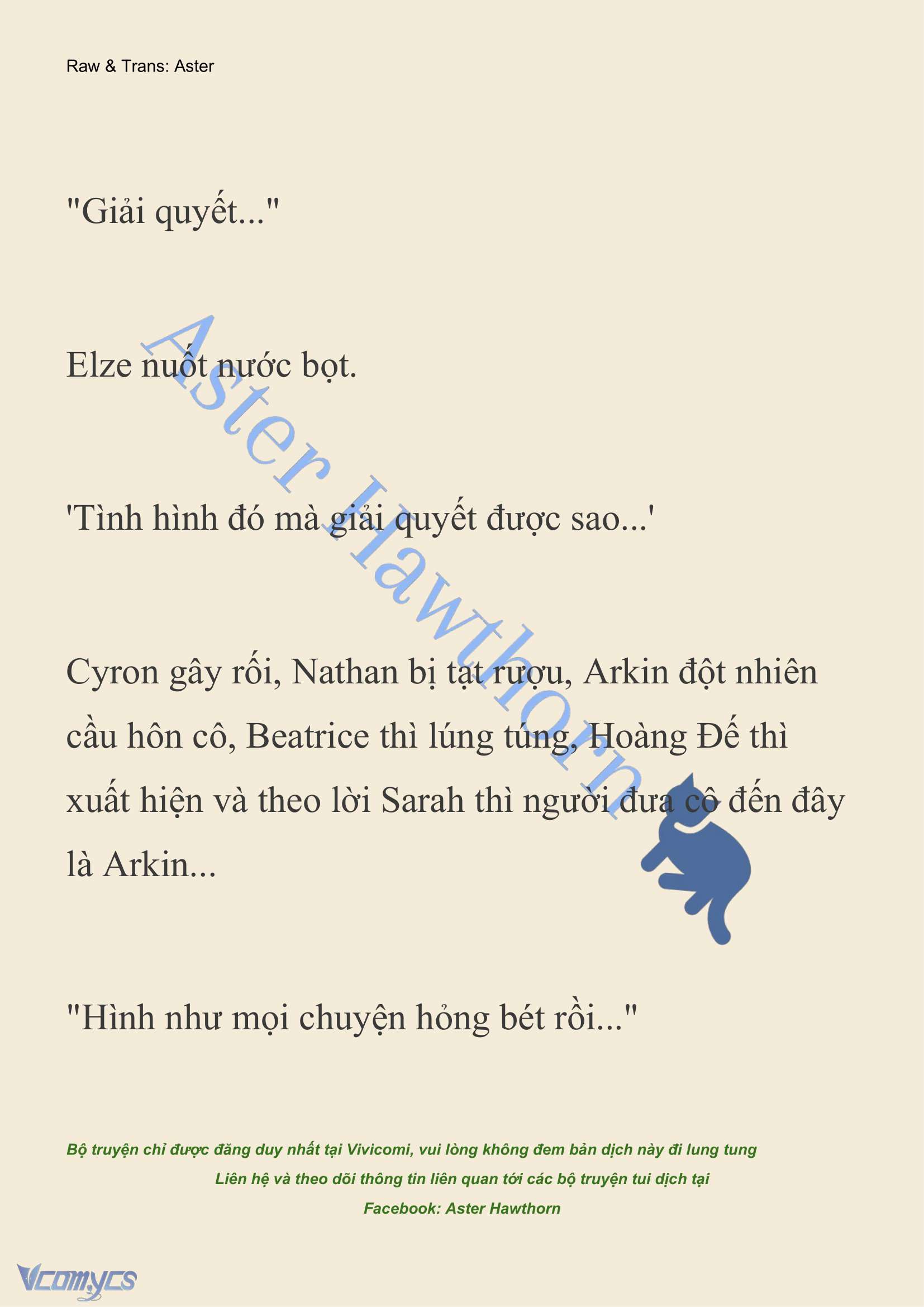 [NOVEL] Anh Hùng Khao Khát Sự Sa Ngã Của Thánh Nữ Chap 117 - Next Chap 118