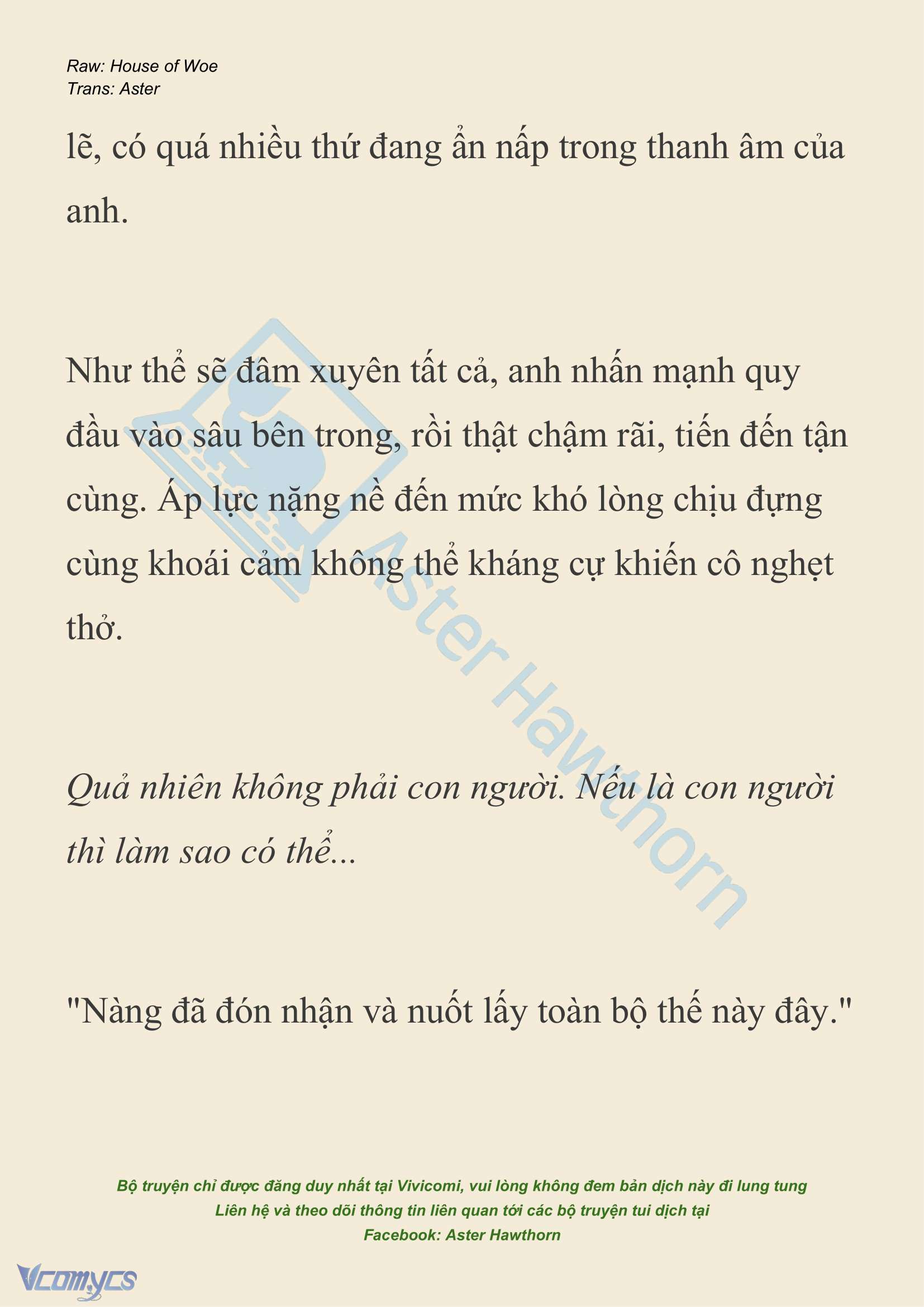 [NOVEL] Dành Cho Các Nữ Thần: Dành cho Psyche Chap 19 - Trang 2