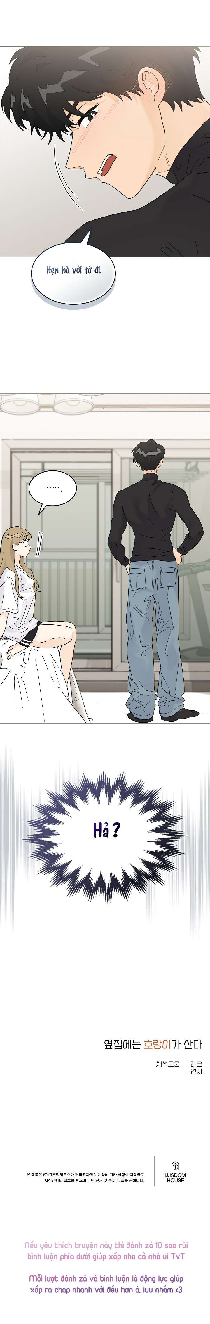 Nhà Bên Cạnh Có Hổ Chap 8 - Next Chap 9