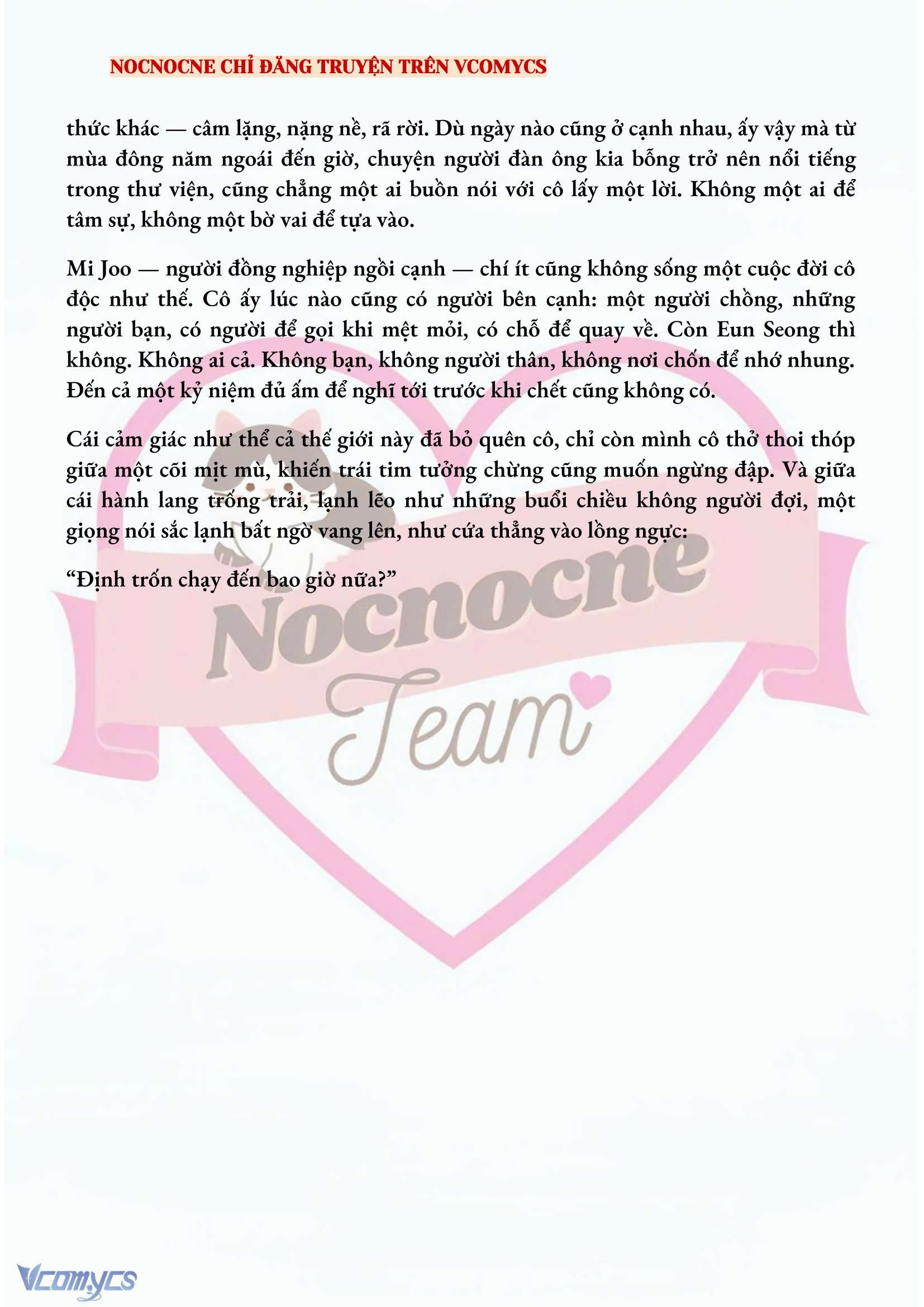 [NOVEL] CHÚNG TA KẾT THÚC VÀO MÙA THU Chap 3 - Next Chap 4