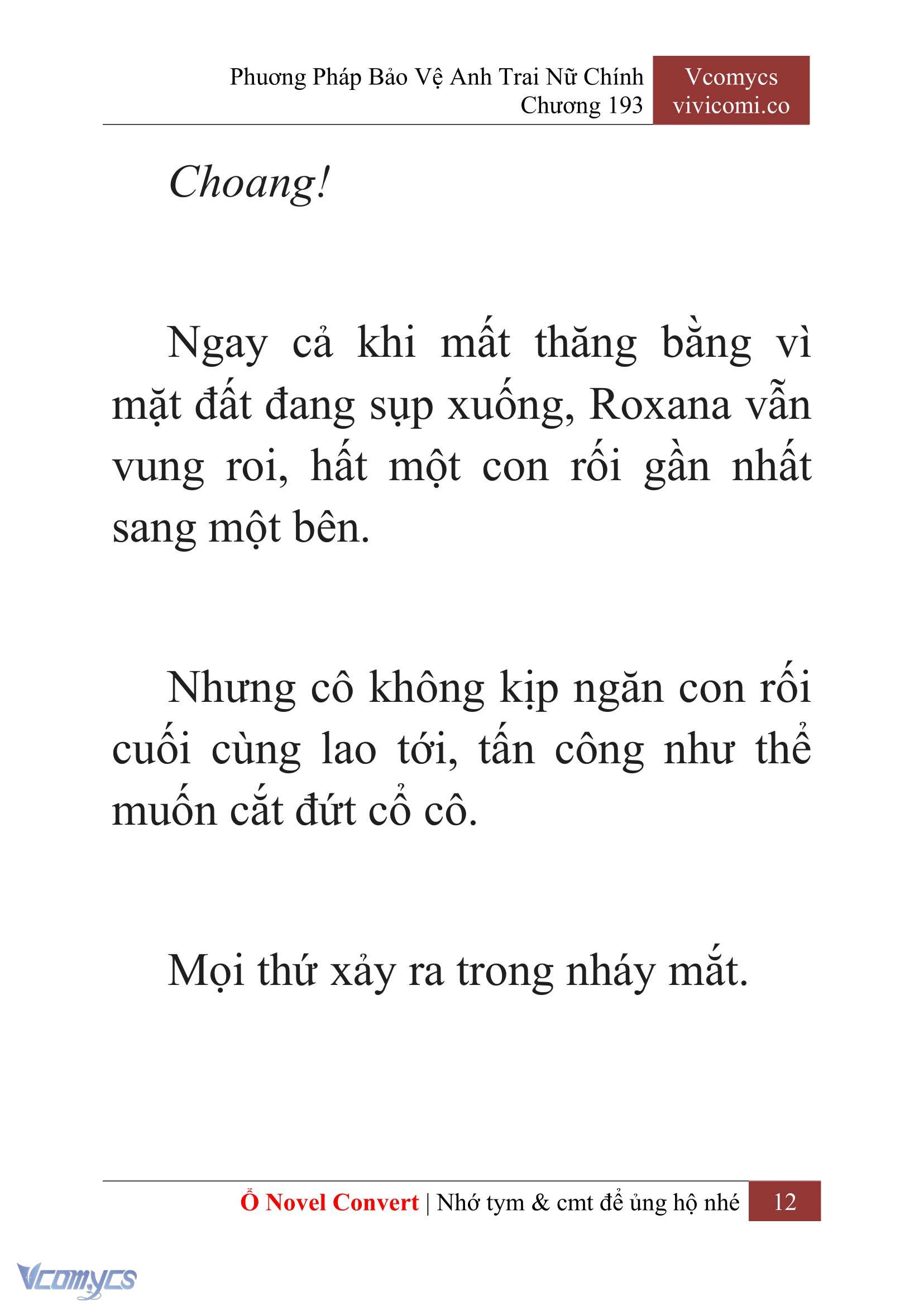 [Novel] Phương Pháp Bảo Vệ Anh Trai Nữ Chính Chap 193 - Trang 2