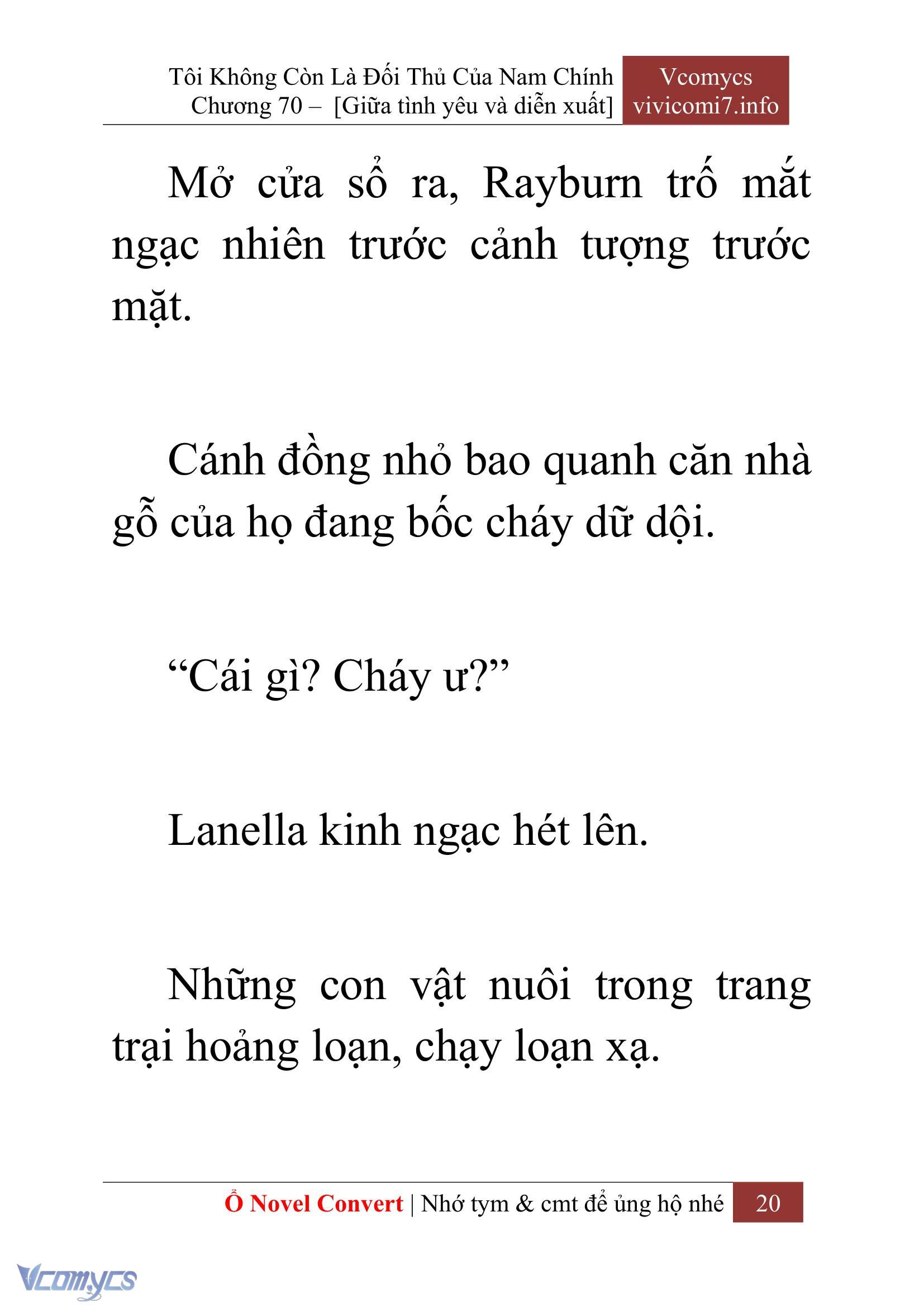 [Novel] Tôi Không Còn Là Đối Thủ Của Nam Chính Chap 70 - Trang 2