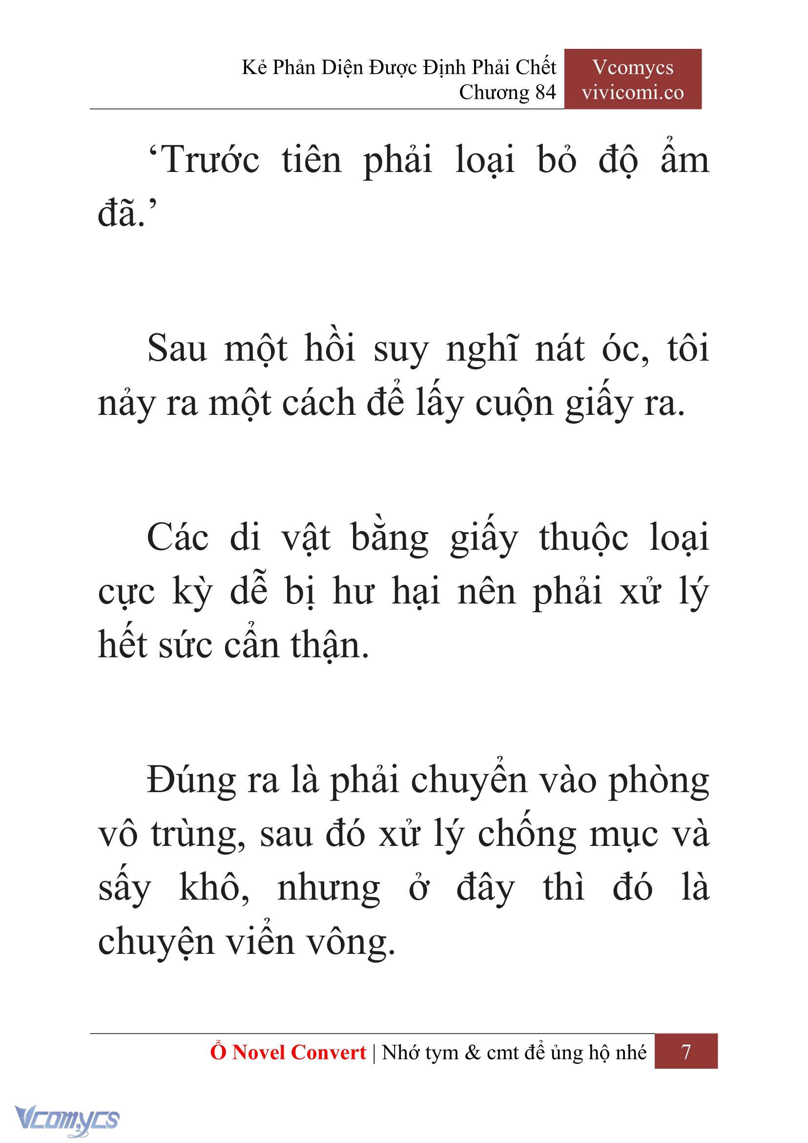 [Novel] Kẻ Phản Diện Được Định Phải Chết Chap 84 - Next 