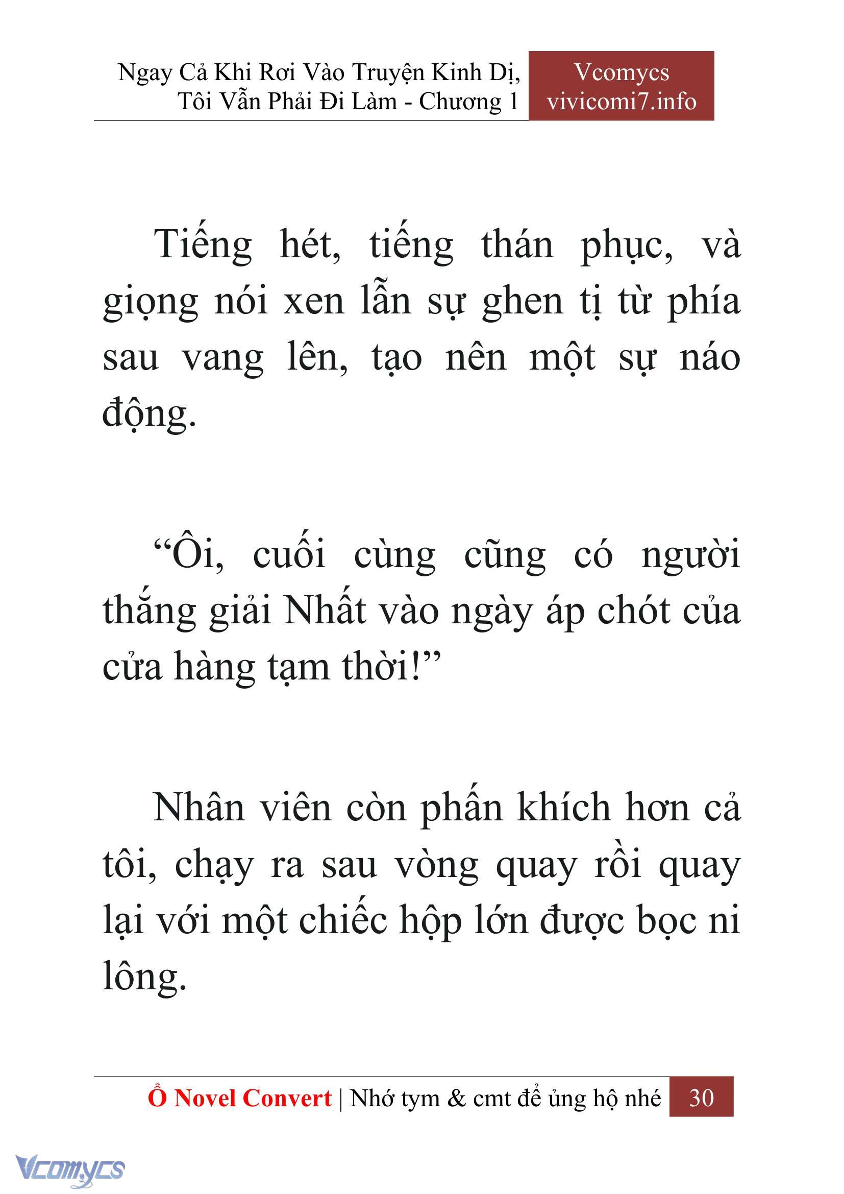 [Novel] Ngay Cả Khi Rơi Vào Truyện Kinh Dị, Tôi Vẫn Phải Đi Làm Chap 1 - Next Chap 2