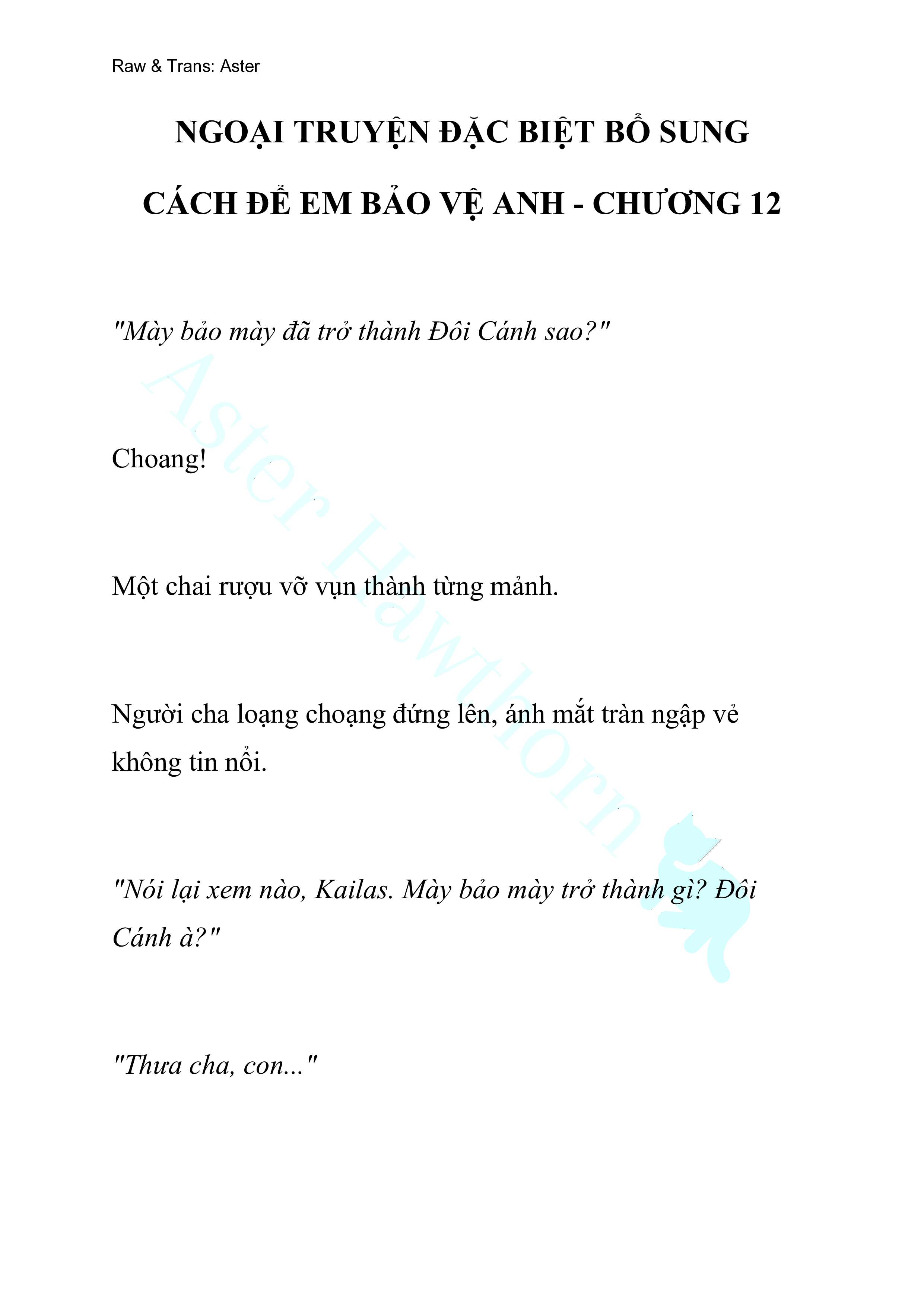 [NOVEL] Ngoại Truyện Cách Để Em Bảo Vệ Anh Chap 109 - Next Chap 110