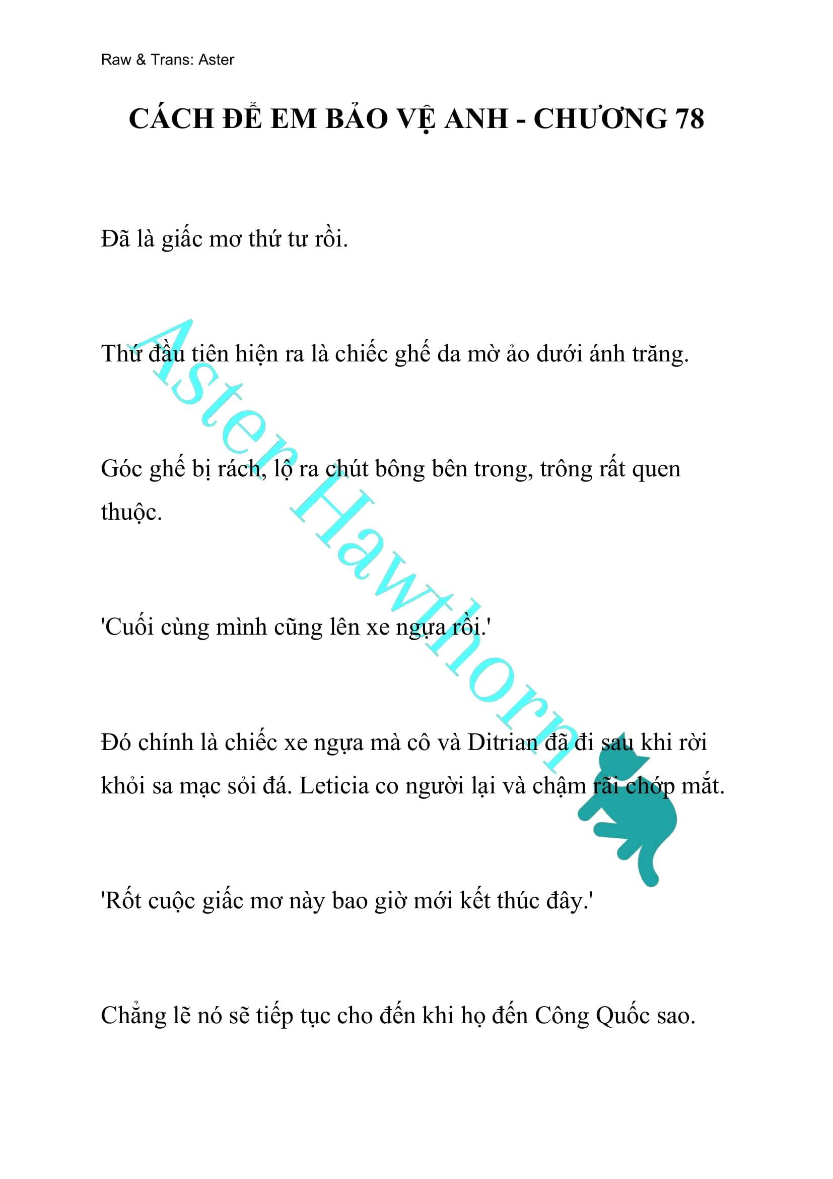 [NOVEL] Cách Để Em Bảo Vệ Anh Chap 78 - Next Chap 79