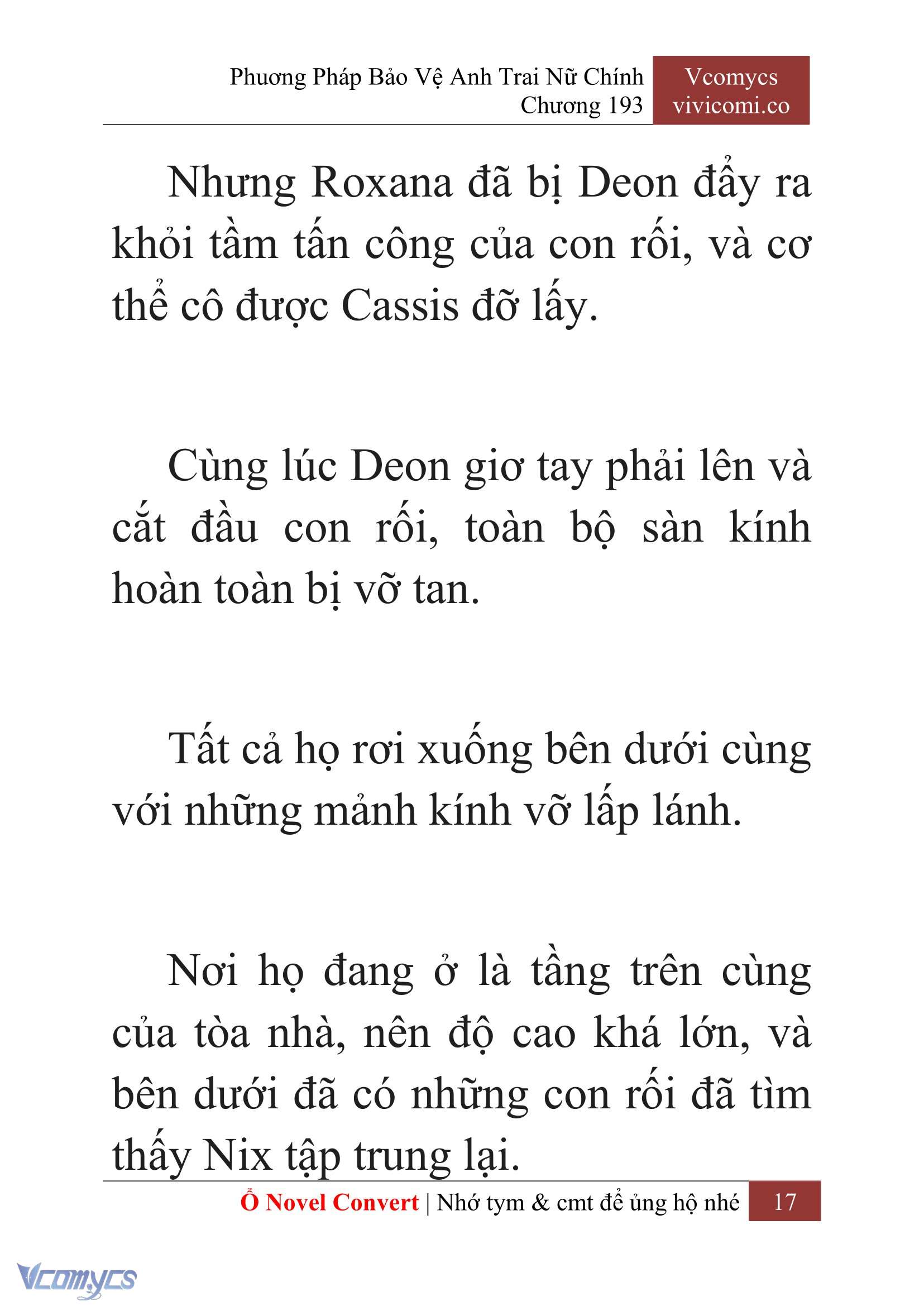 [Novel] Phương Pháp Bảo Vệ Anh Trai Nữ Chính Chap 193 - Trang 2