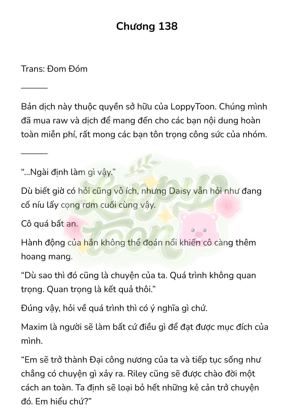 [Novel] Trận Chiến Ly Hôn! Chap 138 - Next Chap 139