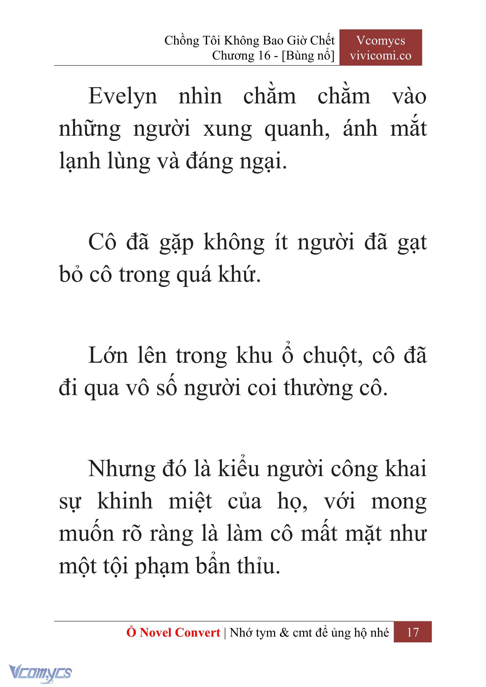 [Novel] Chồng Tôi Không Bao Giờ Chết Chap 16 - Trang 2