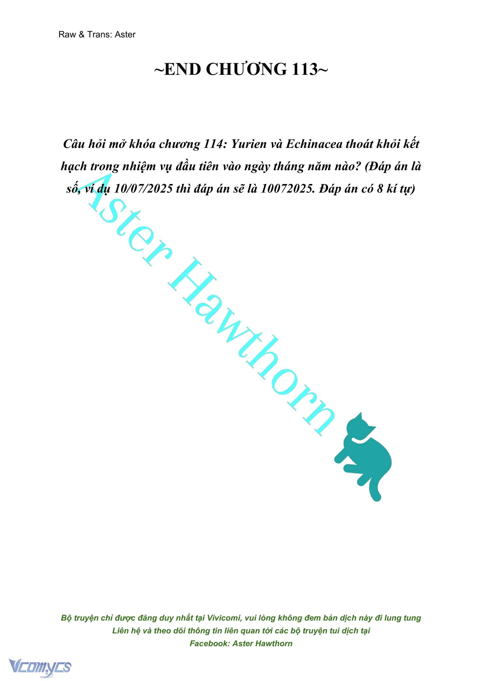 [NOVEL] Đóa Hoa Cầm Kiếm Chap 113 - Next Chap 114