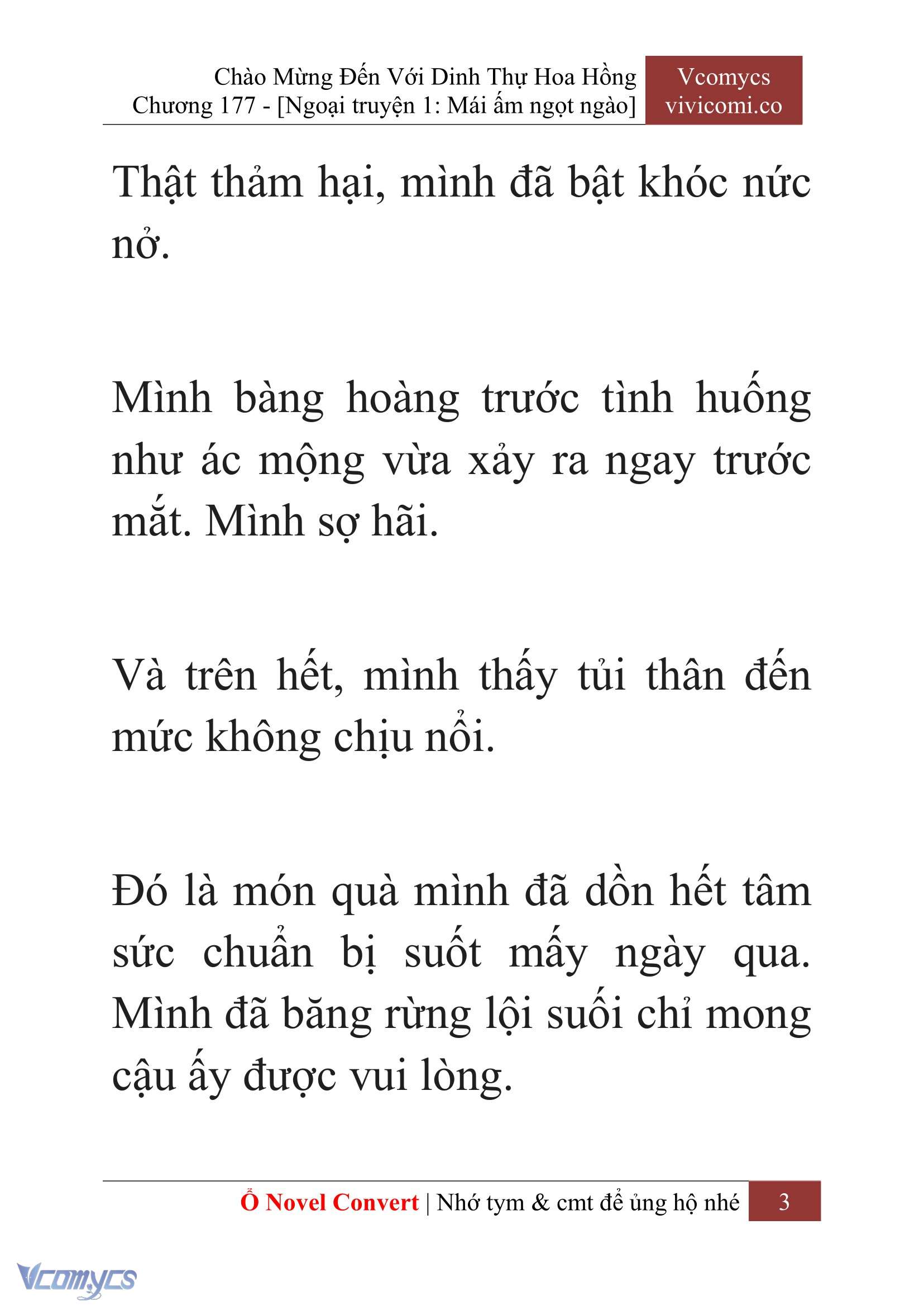 [Novel] Chào Mừng Đến Với Dinh Thự Hoa Hồng Chap 177 - Trang 2