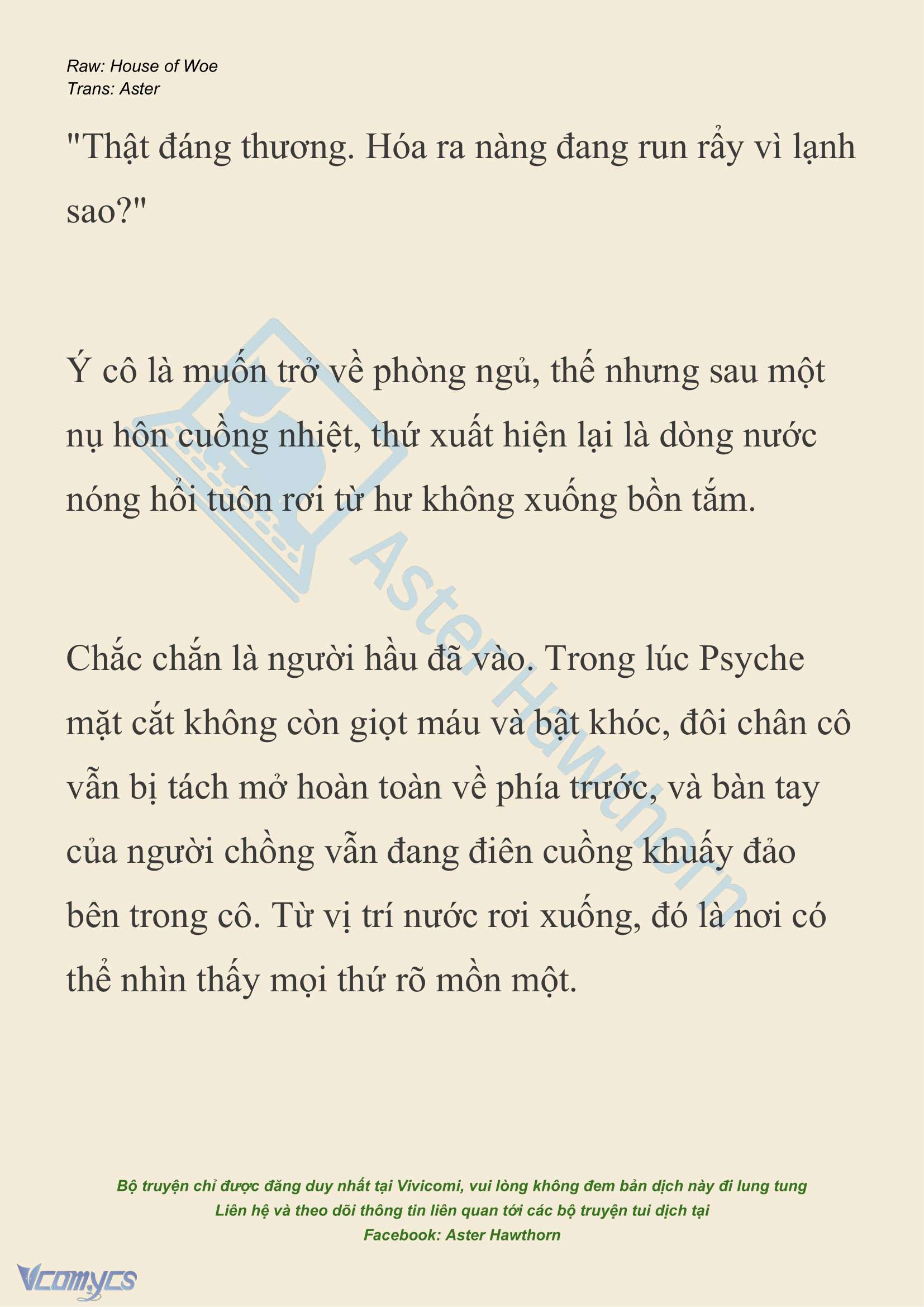 [NOVEL] Dành Cho Các Nữ Thần: Dành cho Psyche Chap 22 - Trang 2