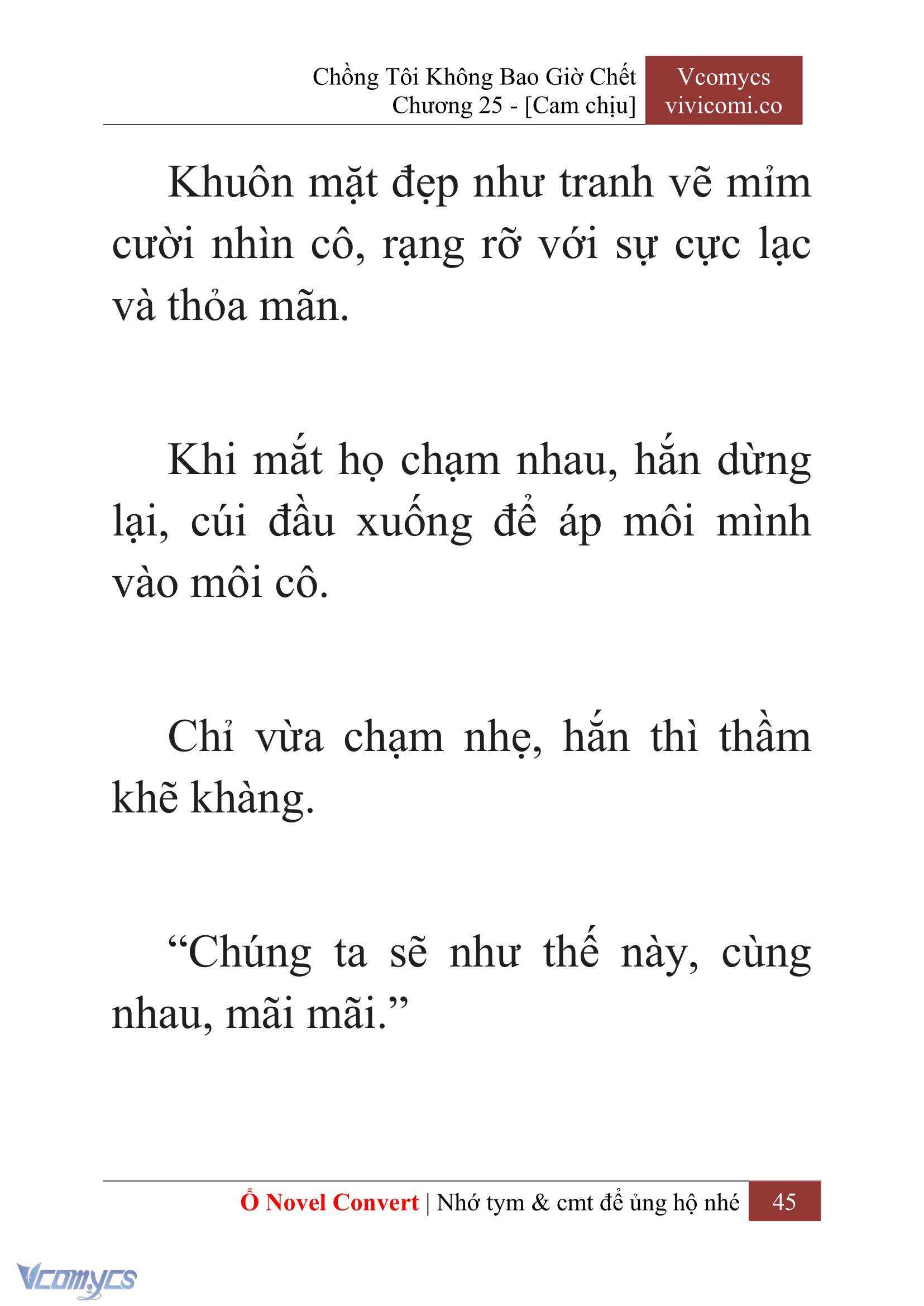 [Novel] Chồng Tôi Không Bao Giờ Chết Chap 25 - Trang 2