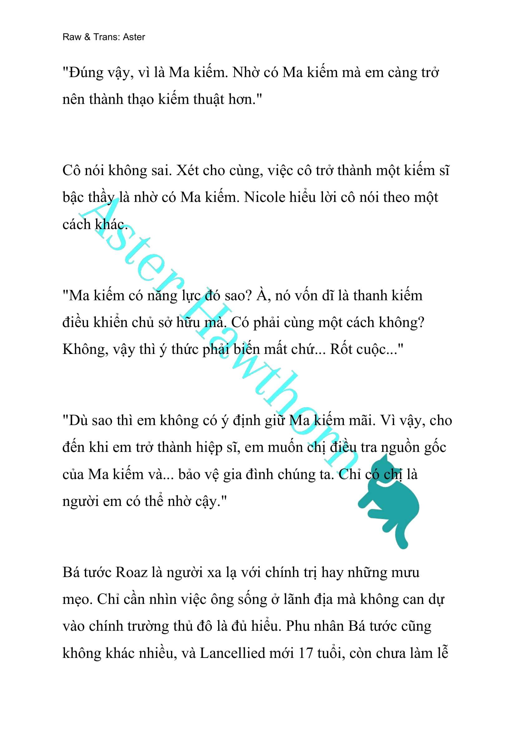 [NOVEL] Đóa Hoa Cầm Kiếm Chap 10 - Next Chap 11