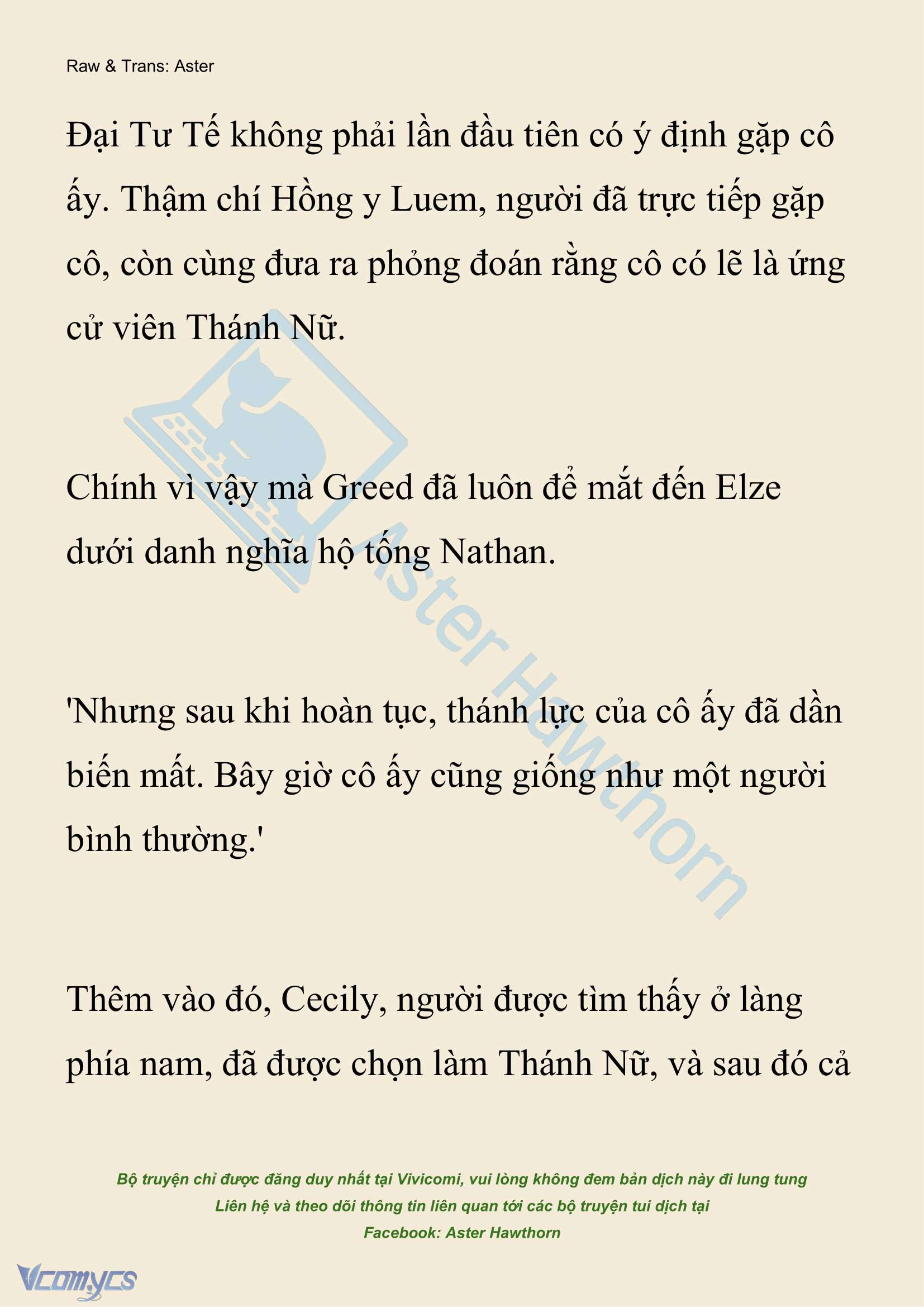 [NOVEL] Anh Hùng Khao Khát Sự Sa Ngã Của Thánh Nữ Chap 142 - Next Chap 143