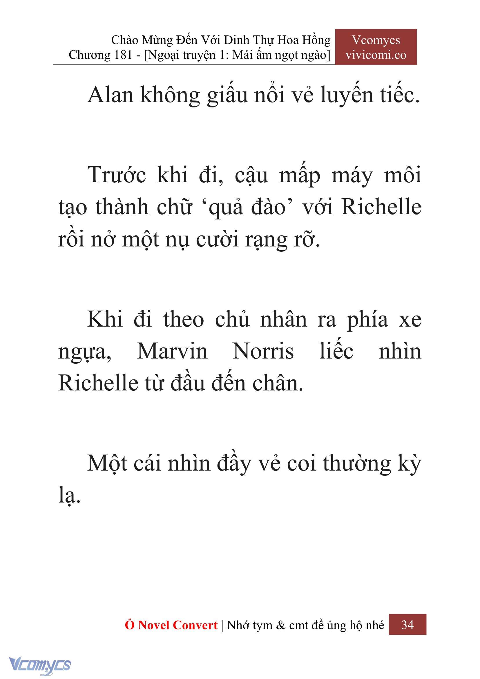 [Novel] Chào Mừng Đến Với Dinh Thự Hoa Hồng Chap 181 - Trang 2