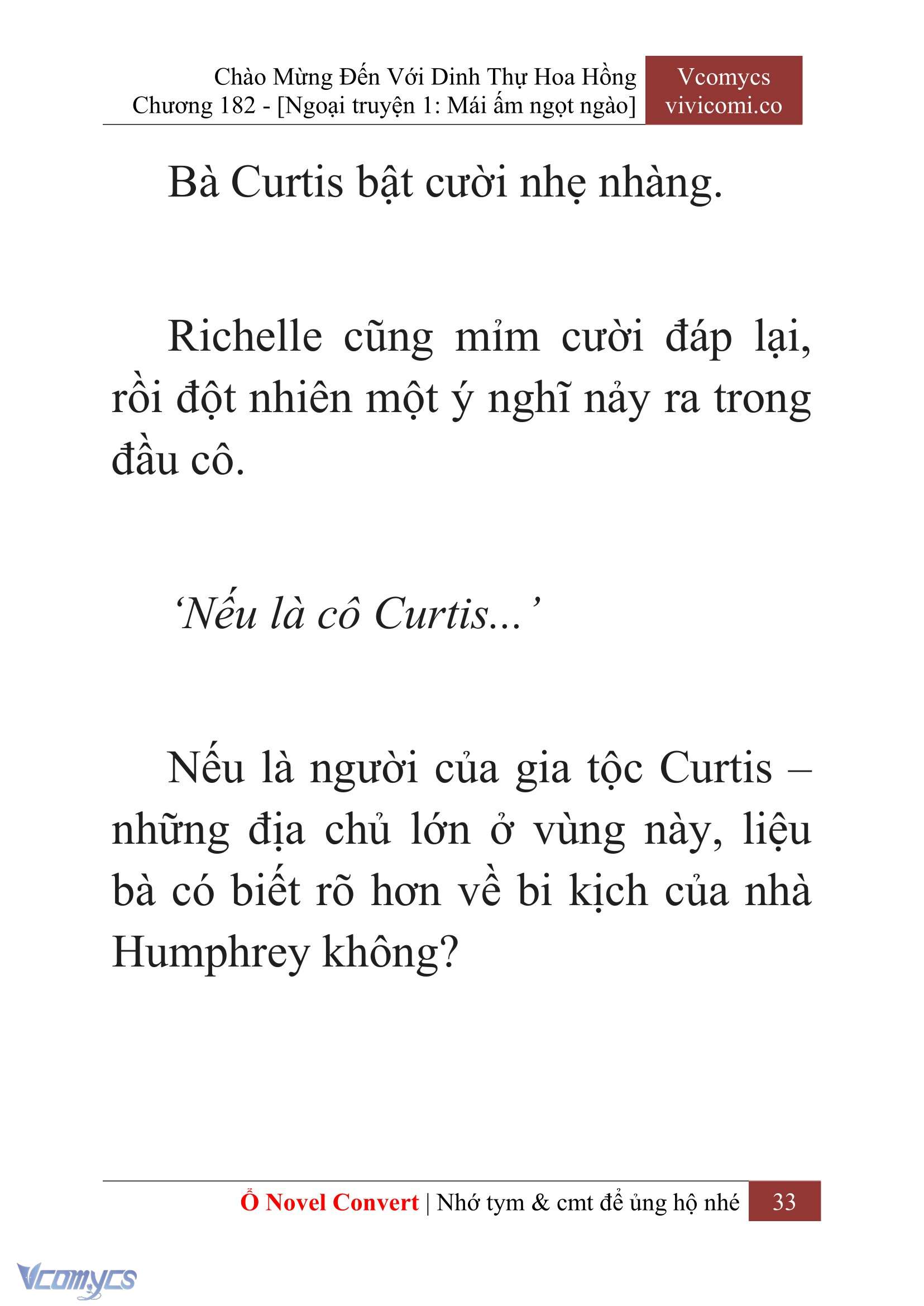 [Novel] Chào Mừng Đến Với Dinh Thự Hoa Hồng Chap 182 - Trang 2