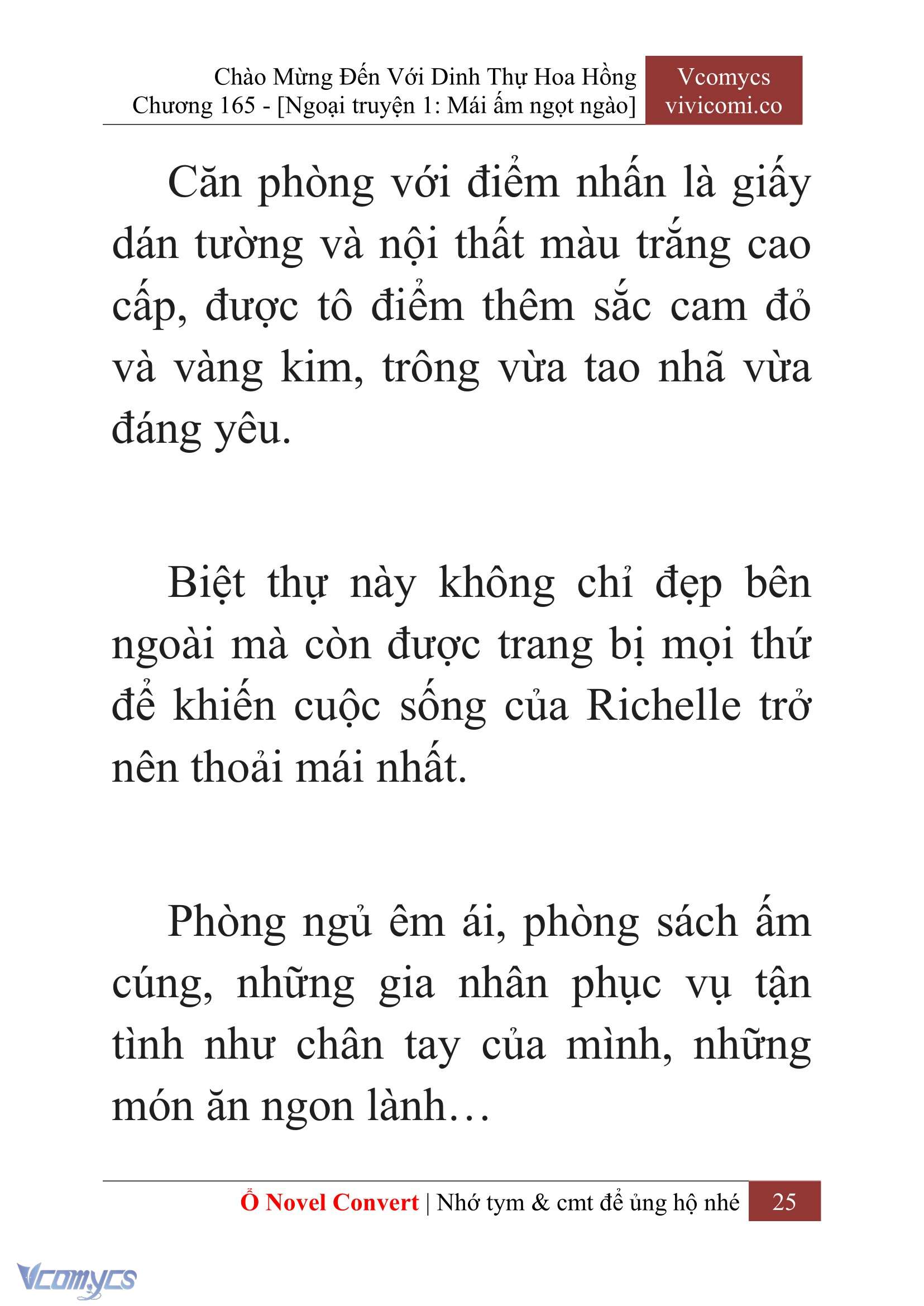 [Novel] Chào Mừng Đến Với Dinh Thự Hoa Hồng Chap 165 - Trang 2