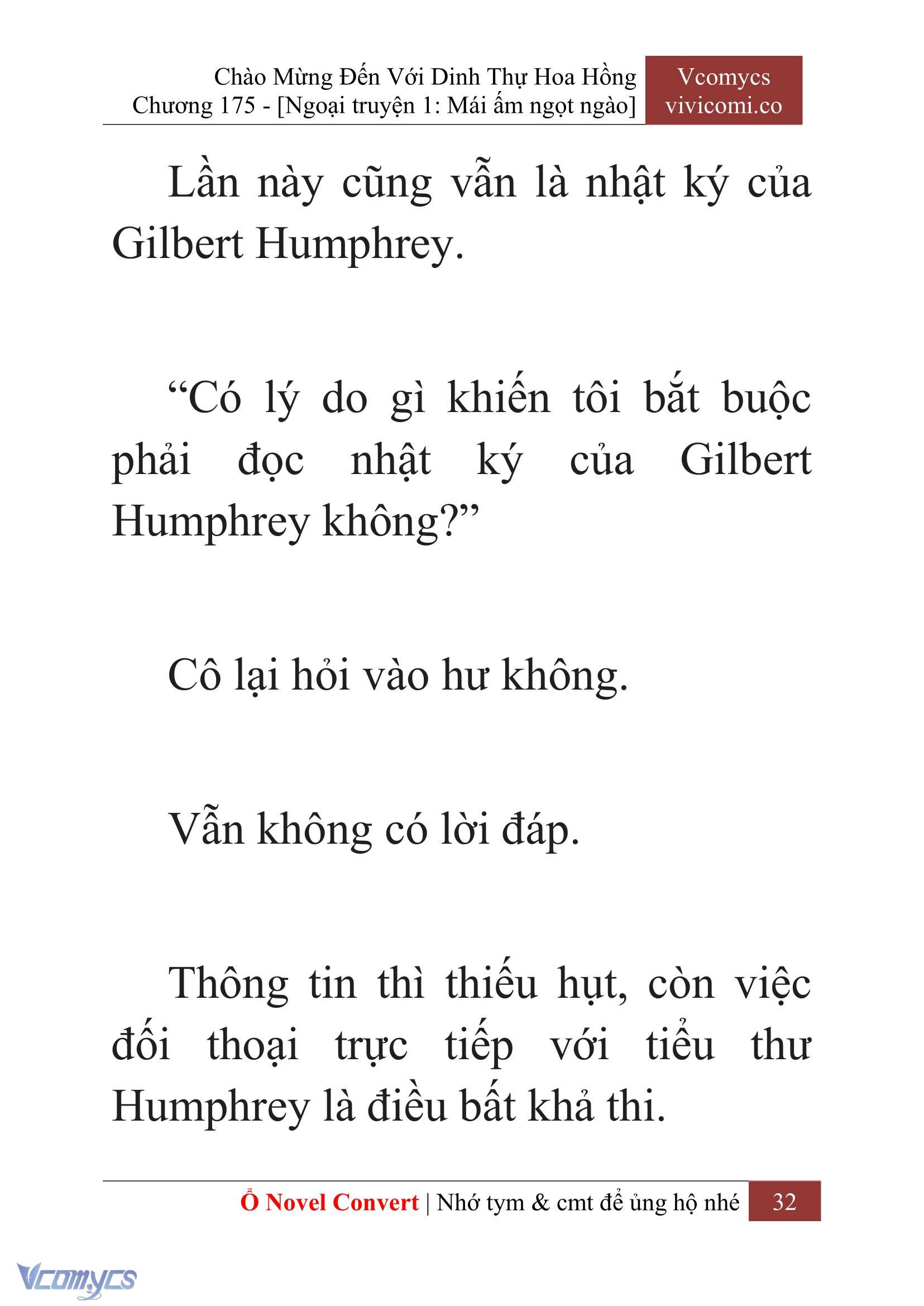 [Novel] Chào Mừng Đến Với Dinh Thự Hoa Hồng Chap 175 - Trang 2
