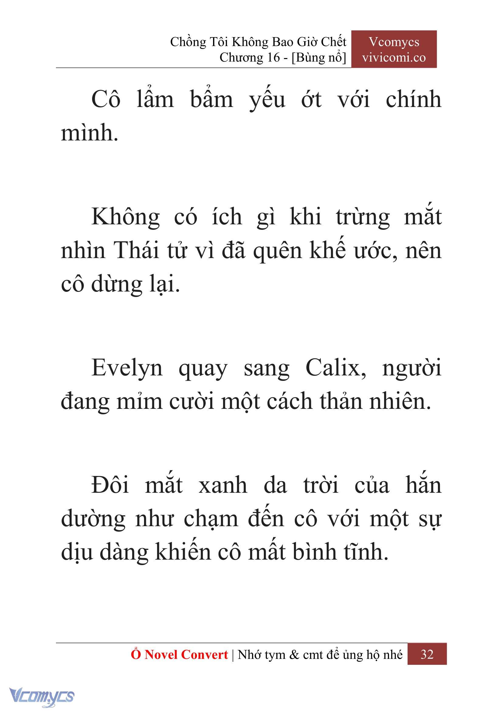 [Novel] Chồng Tôi Không Bao Giờ Chết Chap 16 - Trang 2