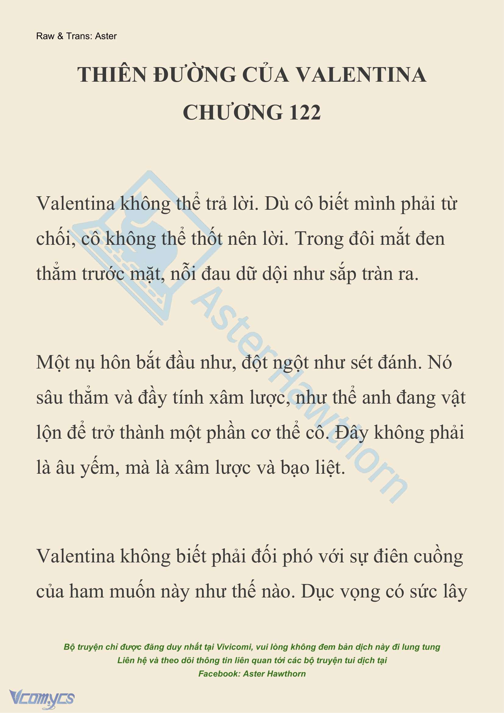 [NOVEL] Thiên Đường Của Valentina Chap 122 - Next 