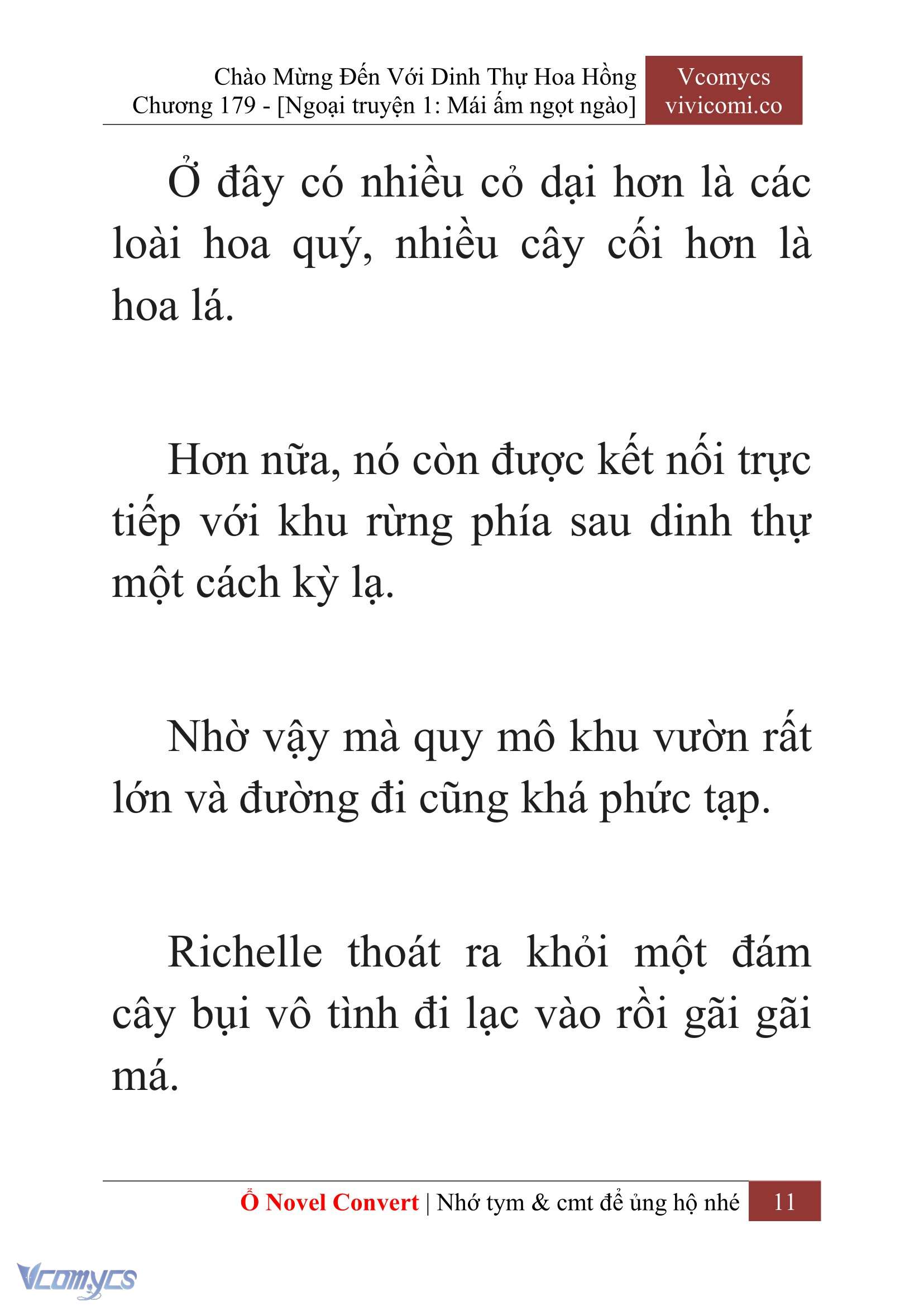 [Novel] Chào Mừng Đến Với Dinh Thự Hoa Hồng Chap 179 - Trang 2
