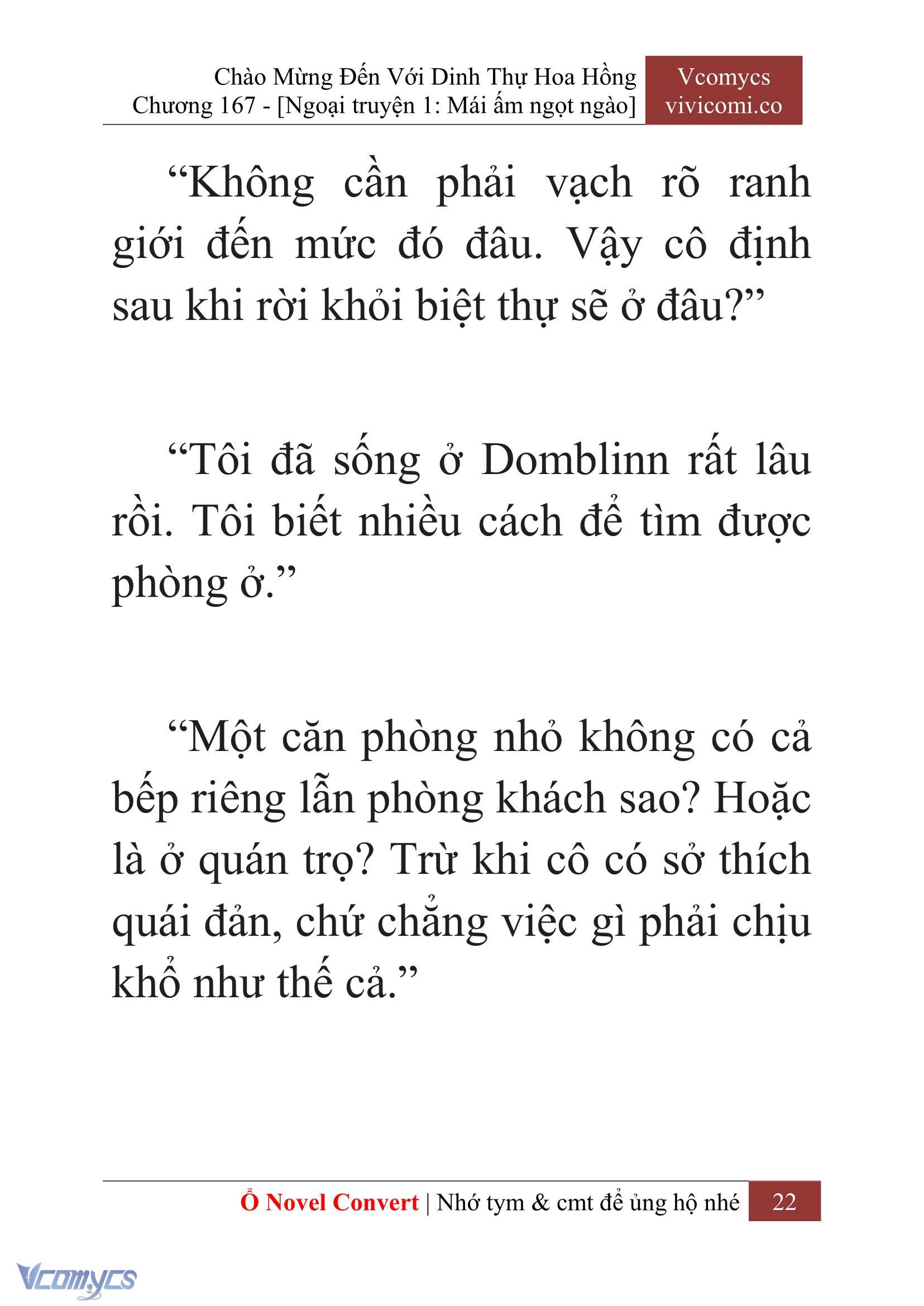 [Novel] Chào Mừng Đến Với Dinh Thự Hoa Hồng Chap 167 - Trang 2