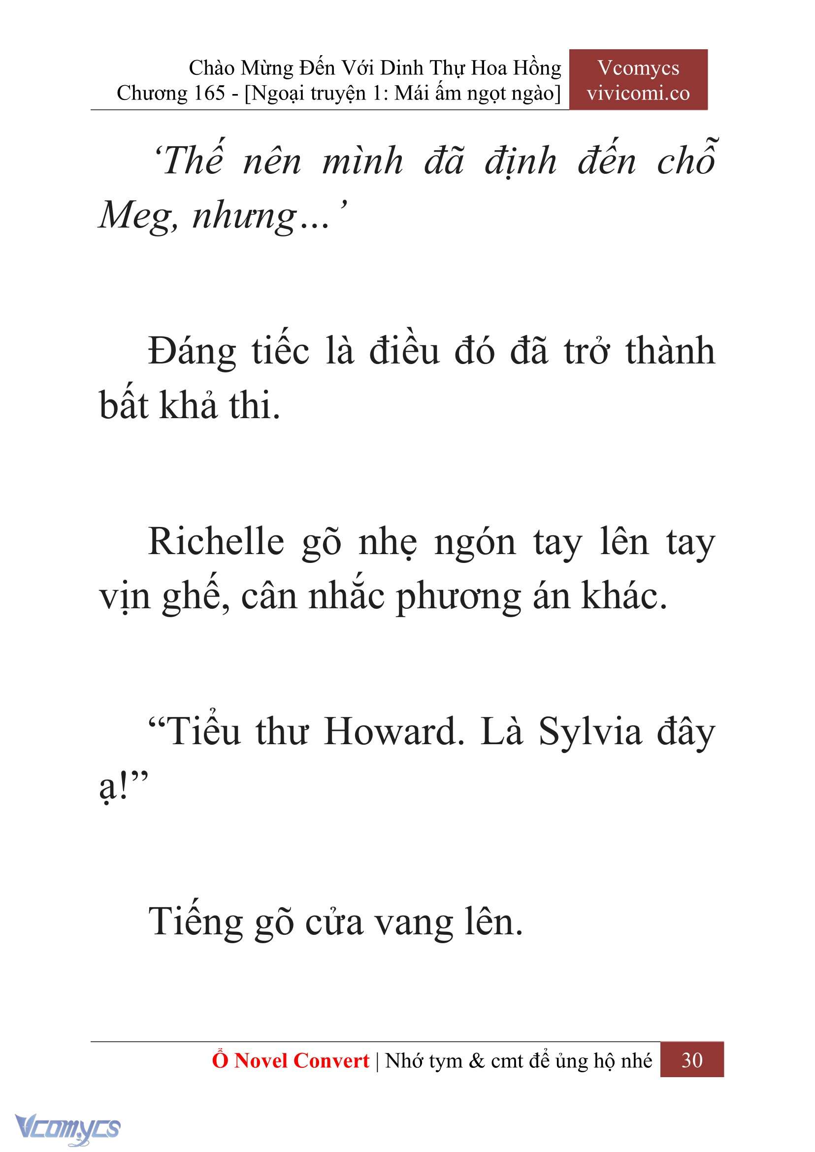 [Novel] Chào Mừng Đến Với Dinh Thự Hoa Hồng Chap 165 - Trang 2
