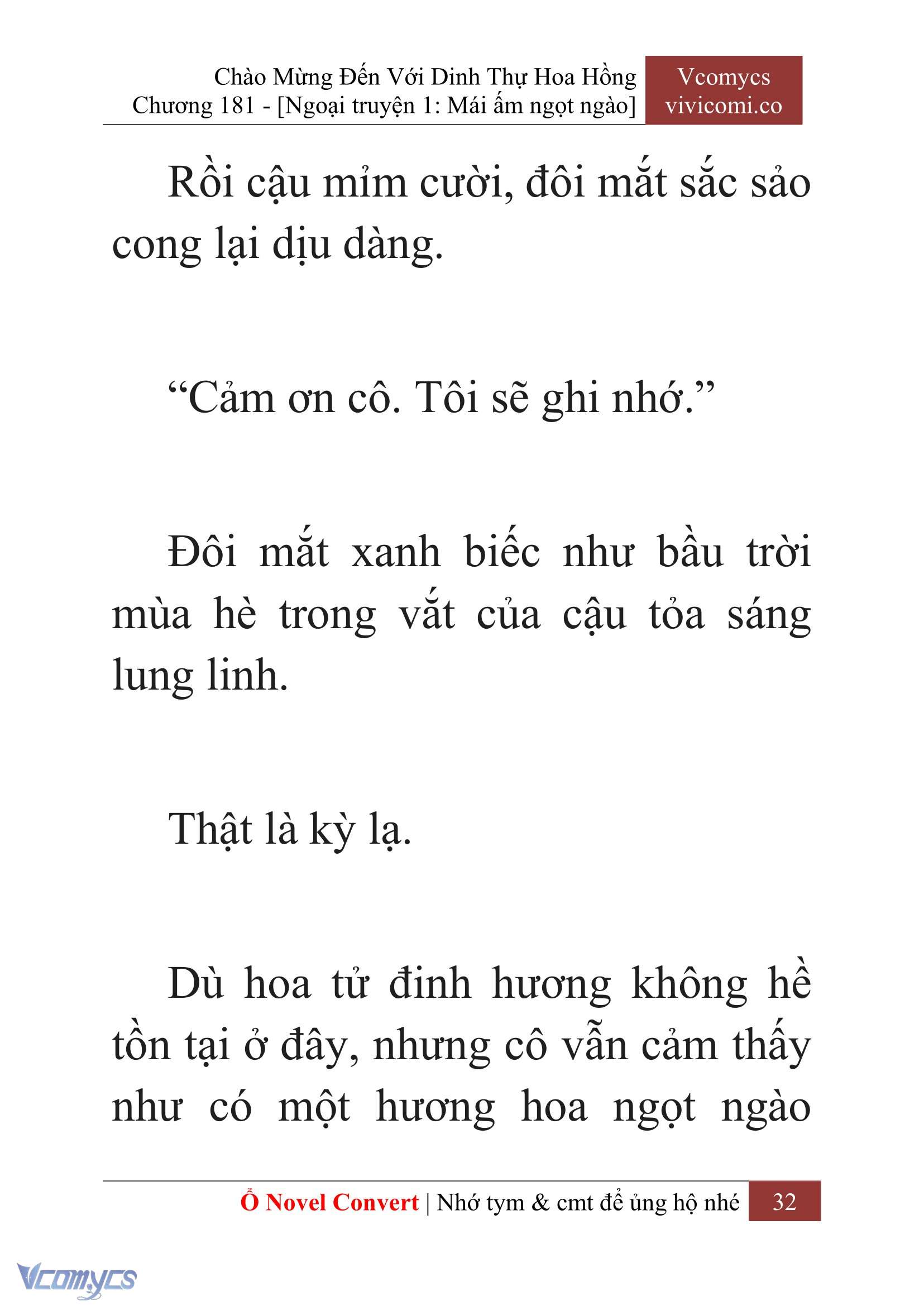 [Novel] Chào Mừng Đến Với Dinh Thự Hoa Hồng Chap 181 - Trang 2