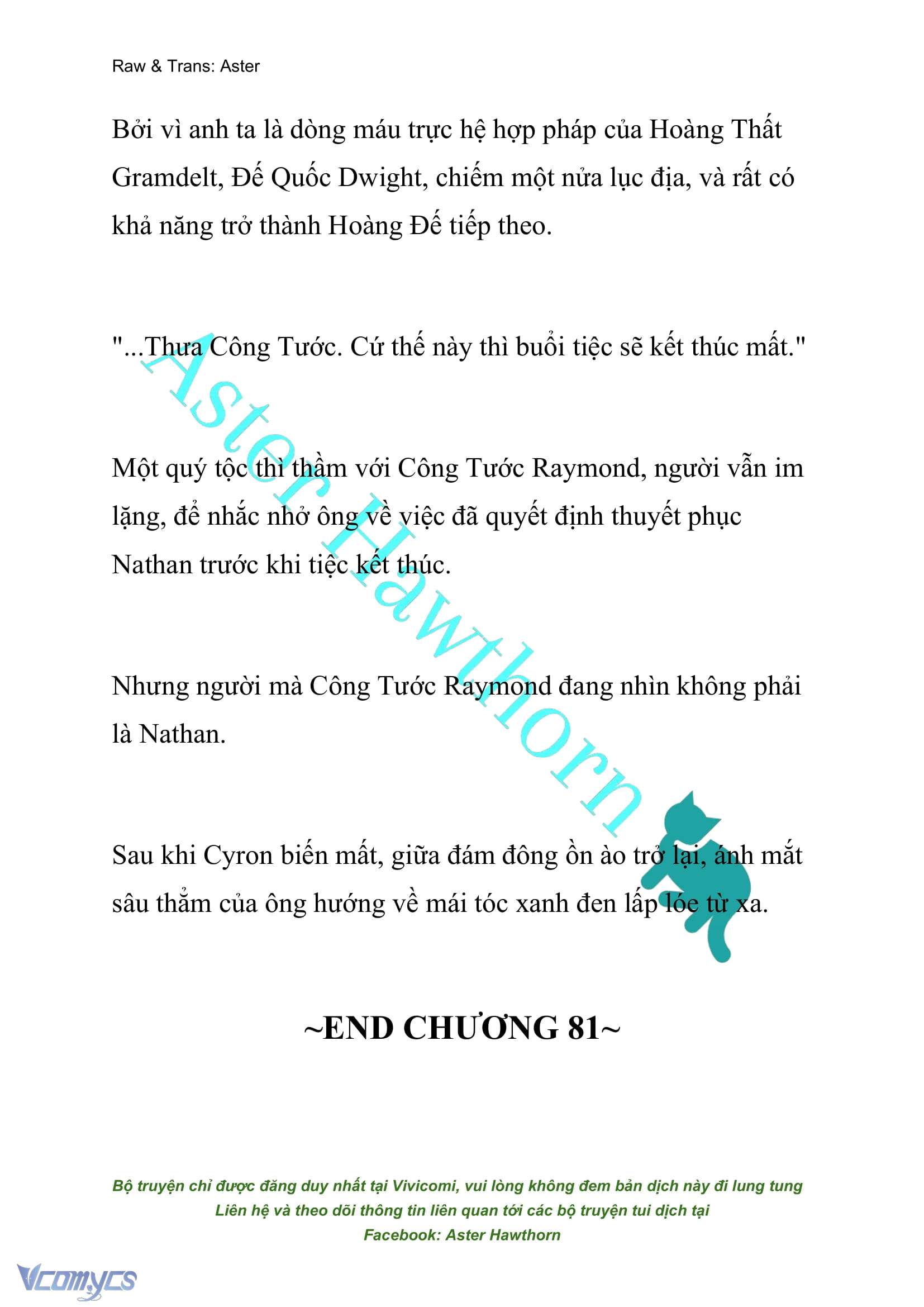 [NOVEL] Anh Hùng Khao Khát Sự Sa Ngã Của Thánh Nữ Chap 81 - Next Chap 82