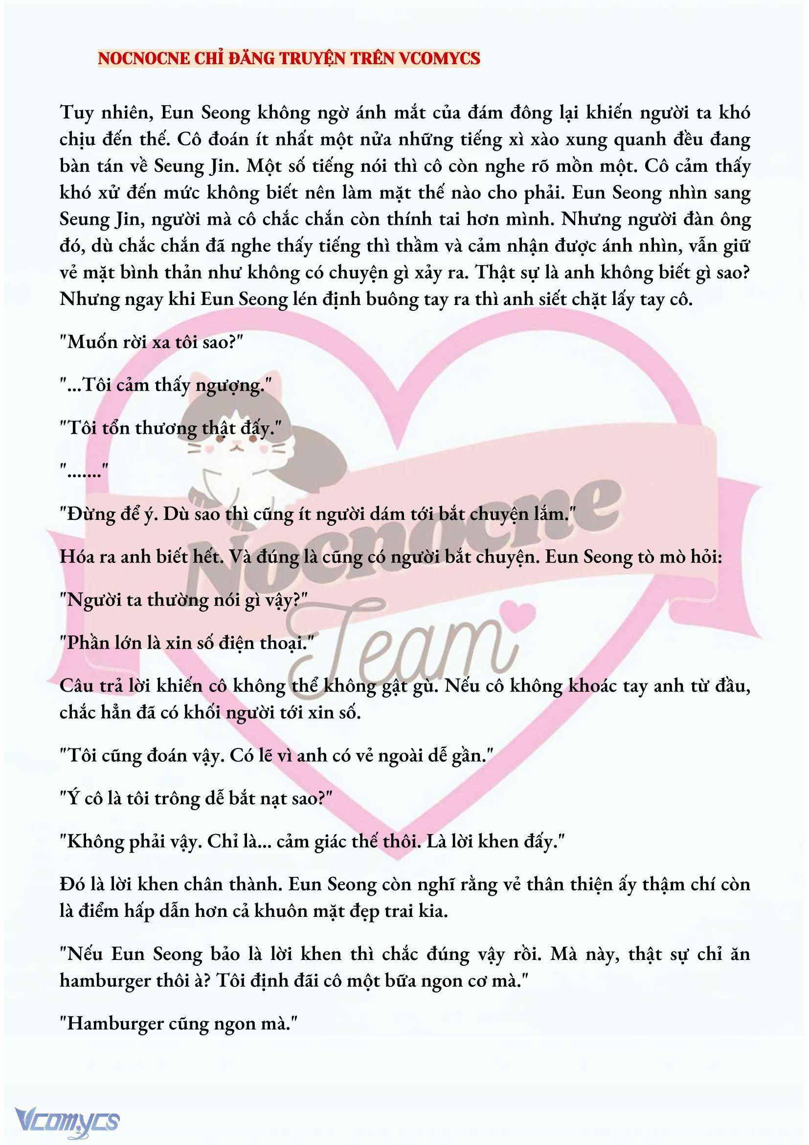 [NOVEL] CHÚNG TA KẾT THÚC VÀO MÙA THU Chap 10 - Next Chap 11