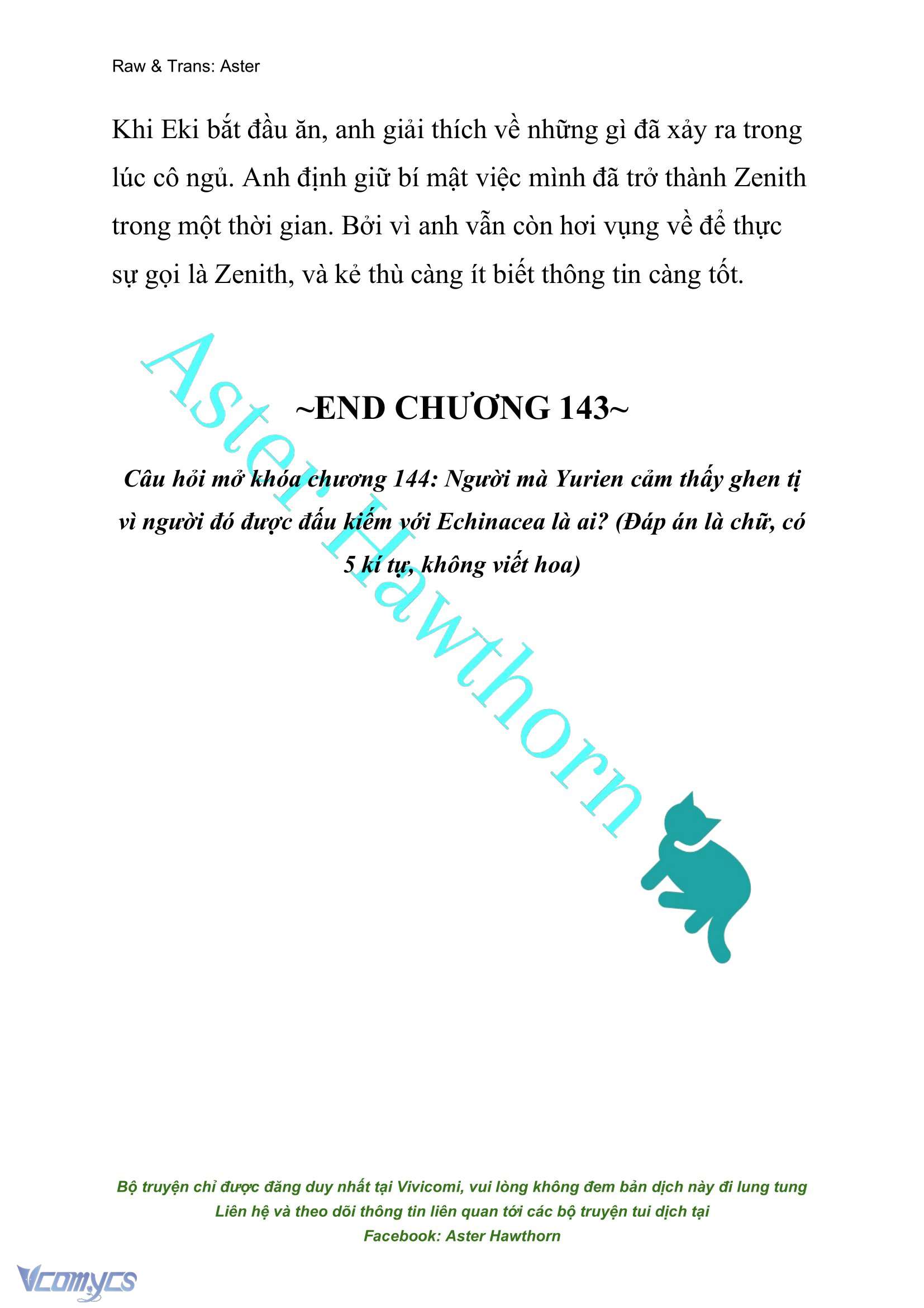 [NOVEL] Đóa Hoa Cầm Kiếm Chap 143 - Next Chap 144