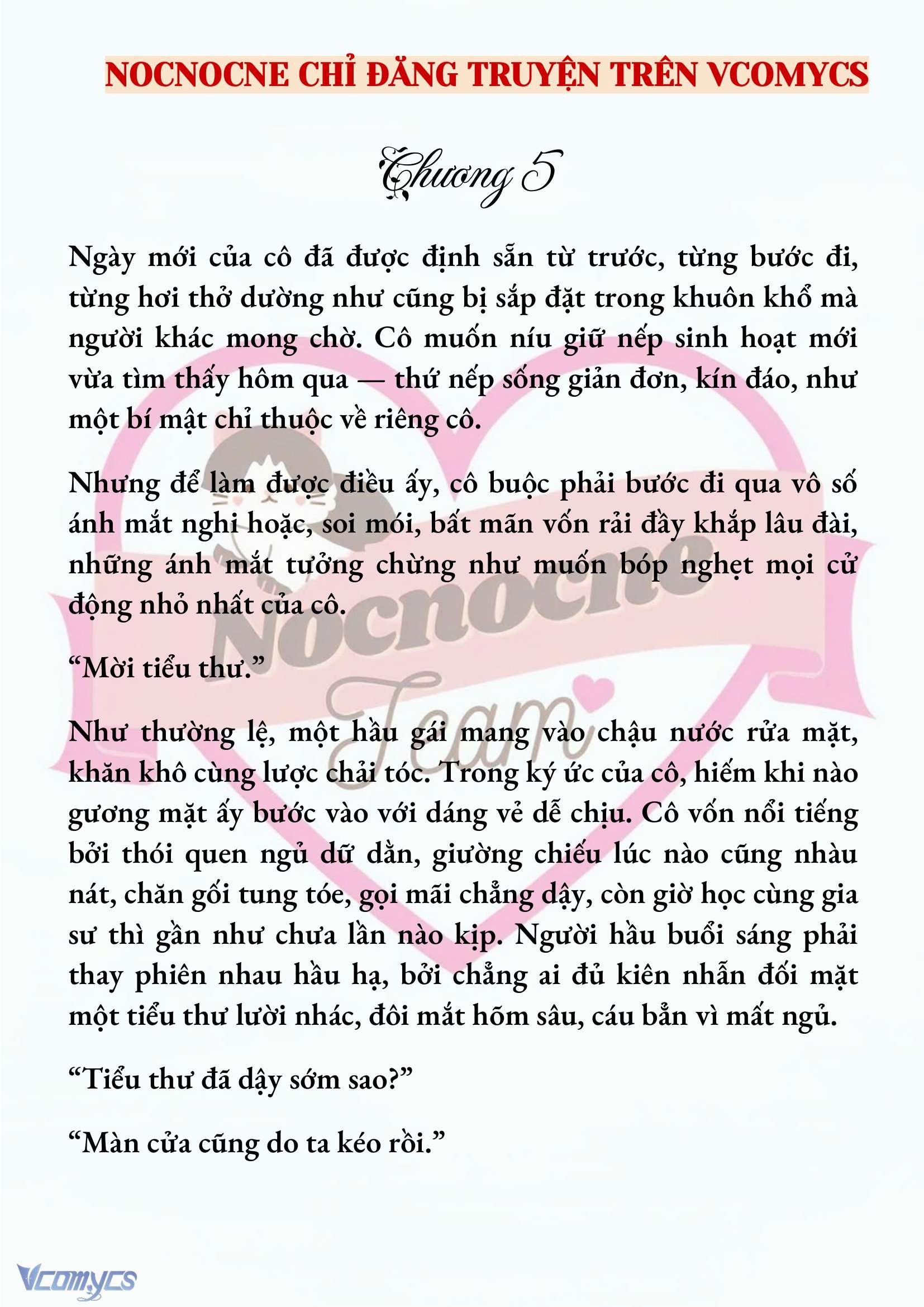 [NOVEL] CÁ RỪNG KHÔN NGOAN Chap 5 - Next Chap 6