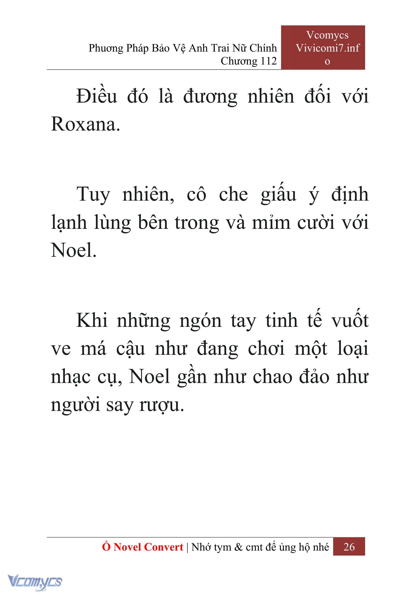 [Novel] Phương Pháp Bảo Vệ Anh Trai Nữ Chính Chap 112 - Next Chap 113