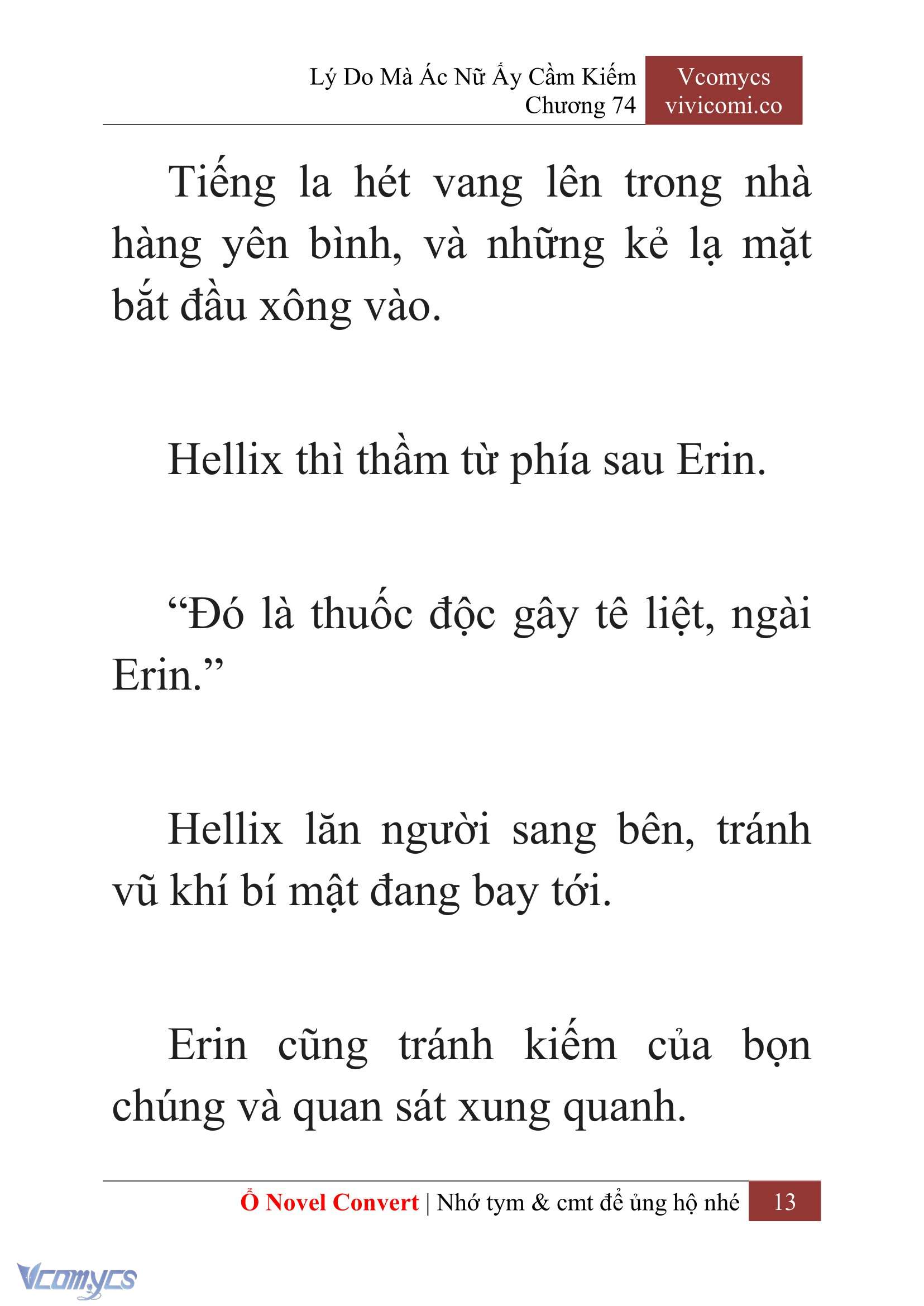 [Novel] Lý Do Mà Ác Nữ Ấy Cầm Kiếm Chap 74 - Next Chap 75