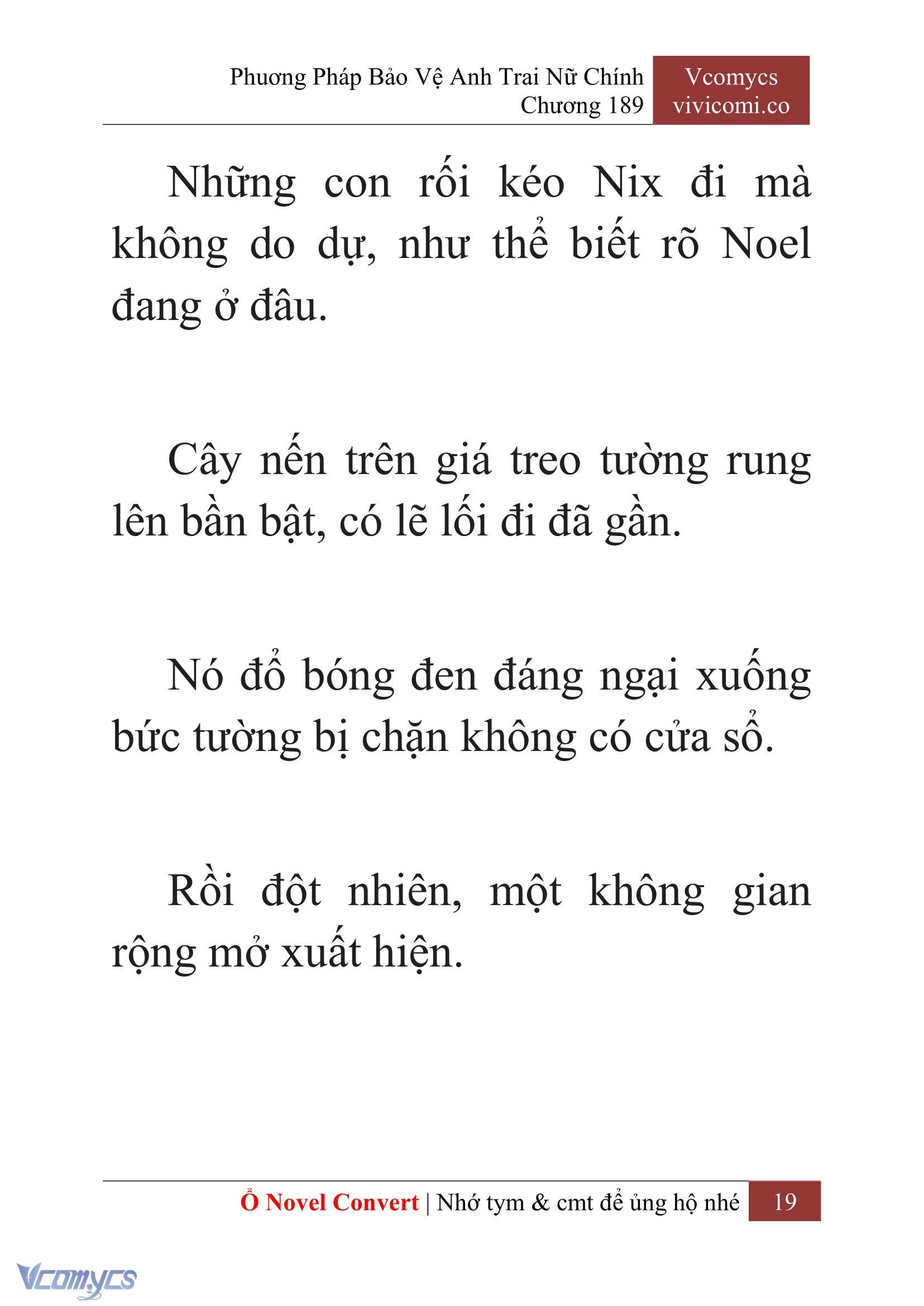 [Novel] Phương Pháp Bảo Vệ Anh Trai Nữ Chính Chap 189 - Trang 2
