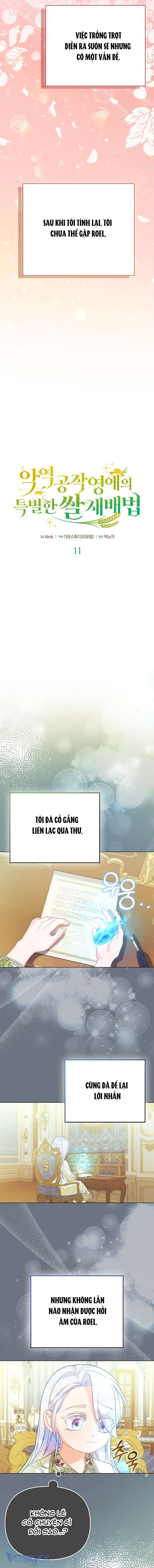 Phương Pháp Trồng Lúa Đặc Biệt Của Ác Nữ Chapter 11 - Next Chapter 12