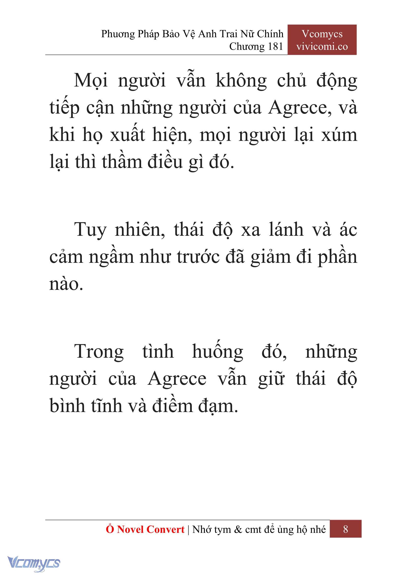 [Novel] Phương Pháp Bảo Vệ Anh Trai Nữ Chính Chap 181 - Next Chap 182