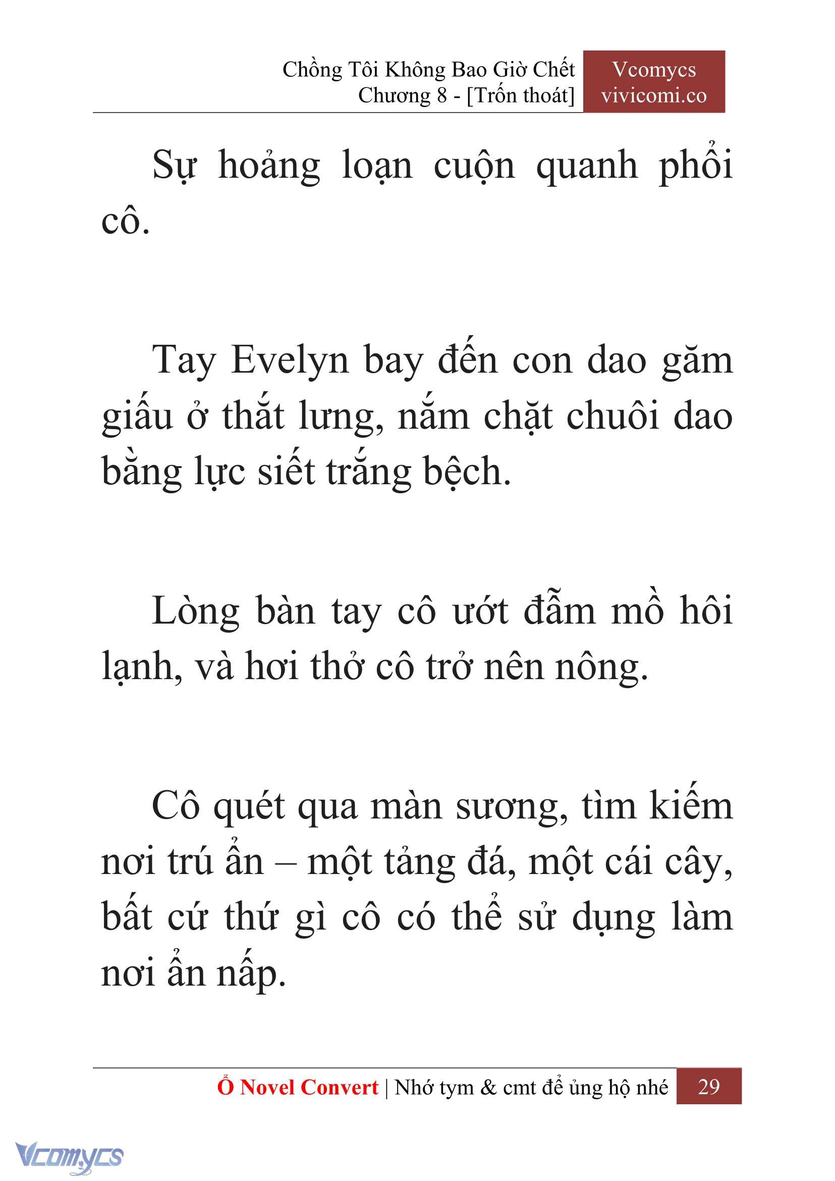 [Novel] Chồng Tôi Không Bao Giờ Chết Chap 8 - Next Chap 9