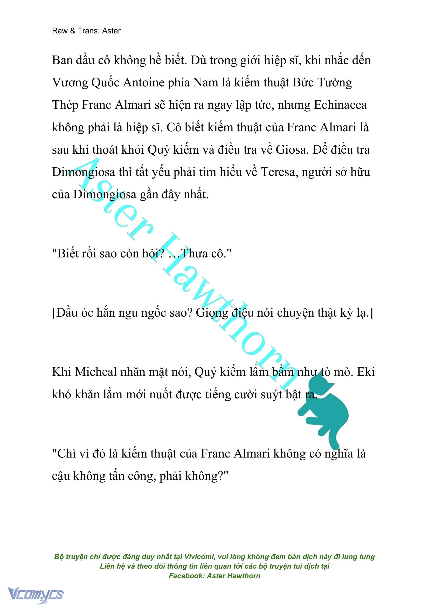 [NOVEL] Đóa Hoa Cầm Kiếm Chap 96 - Next Chap 97