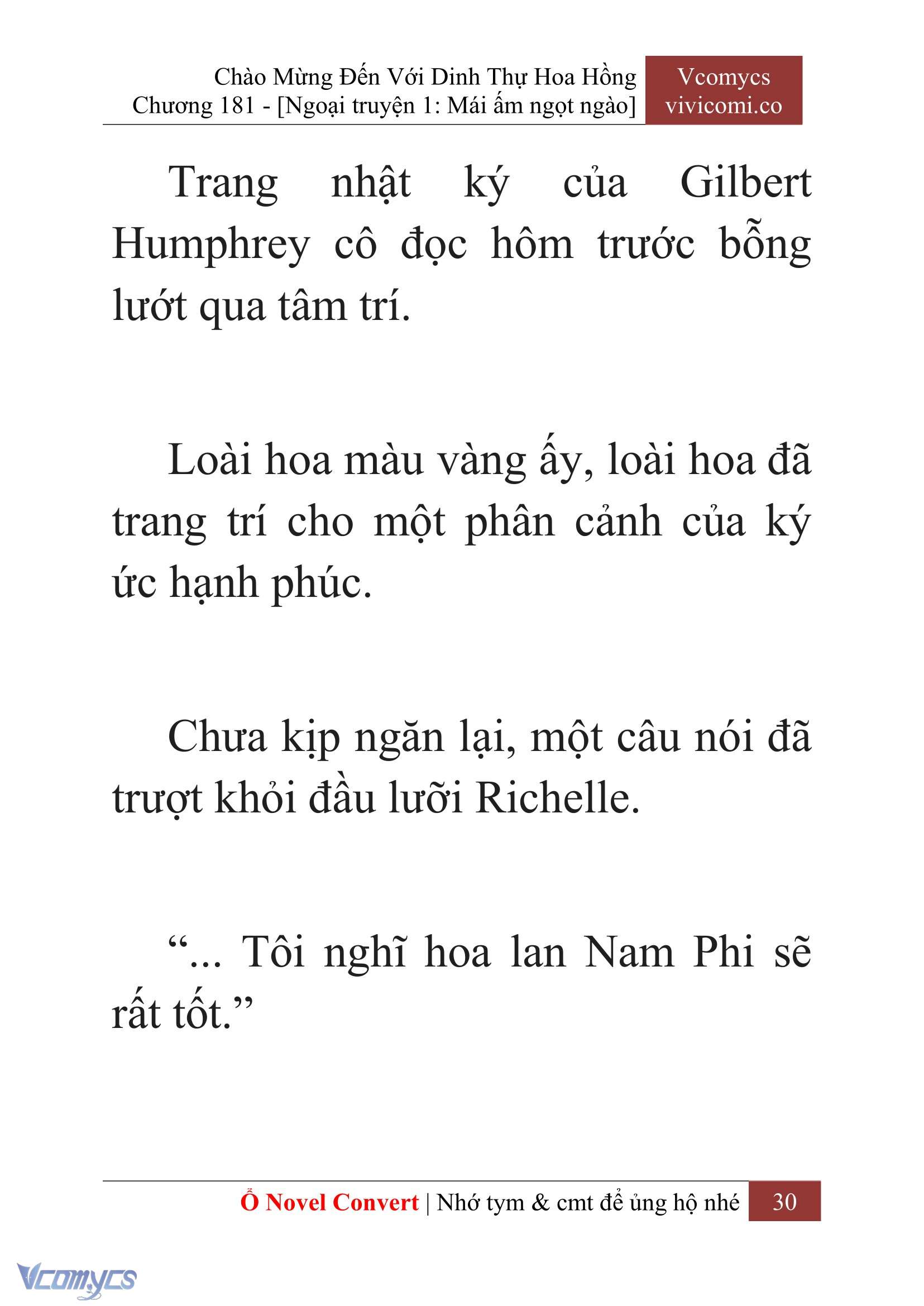 [Novel] Chào Mừng Đến Với Dinh Thự Hoa Hồng Chap 181 - Trang 2